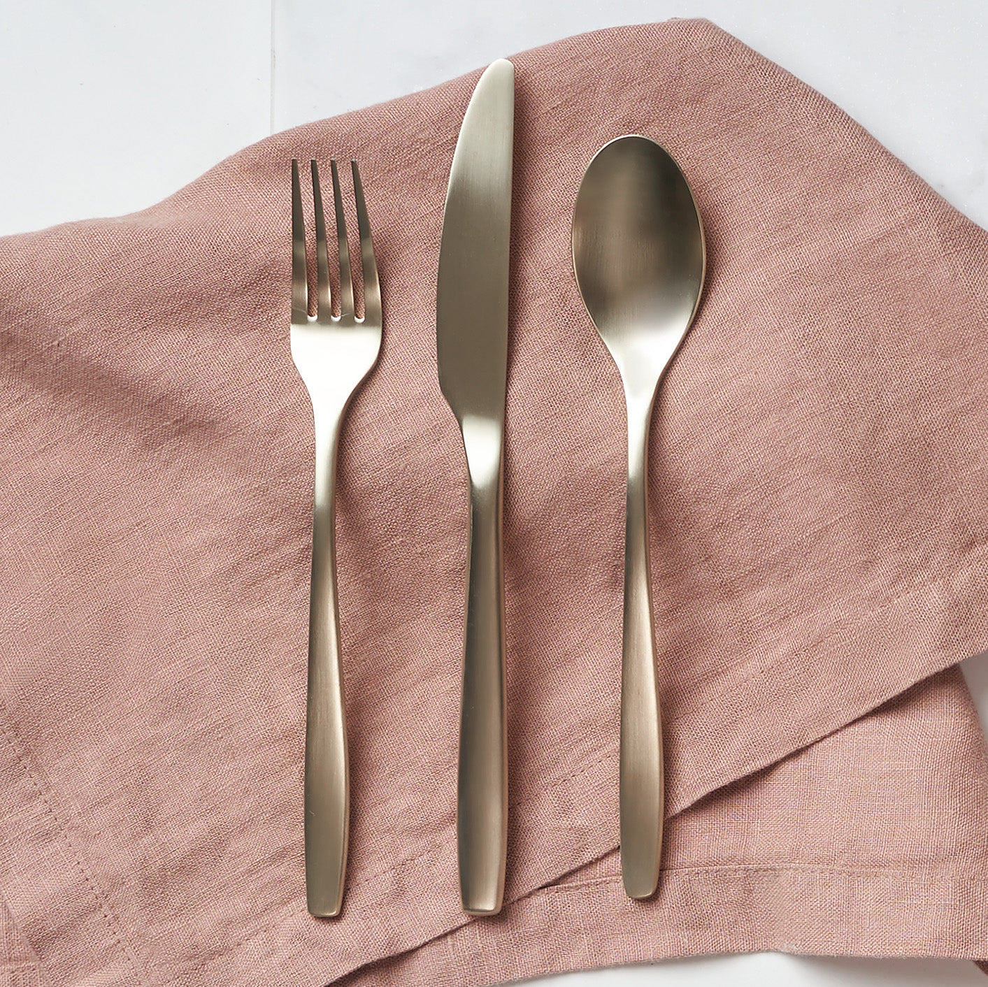 Averie 20-Piece Champagne Gold Flatware Set for 4
