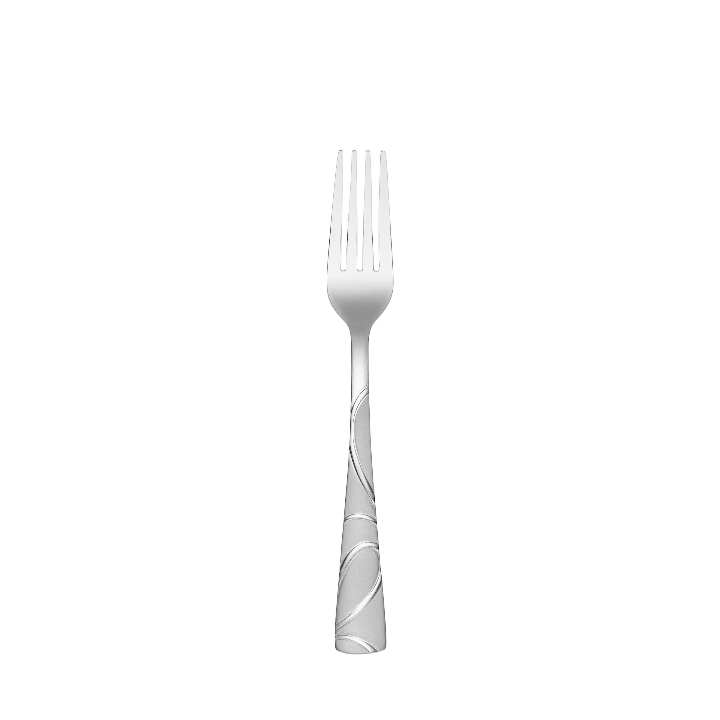 Sasha Sand Elegant Chrome Salad Fork for Dining Table