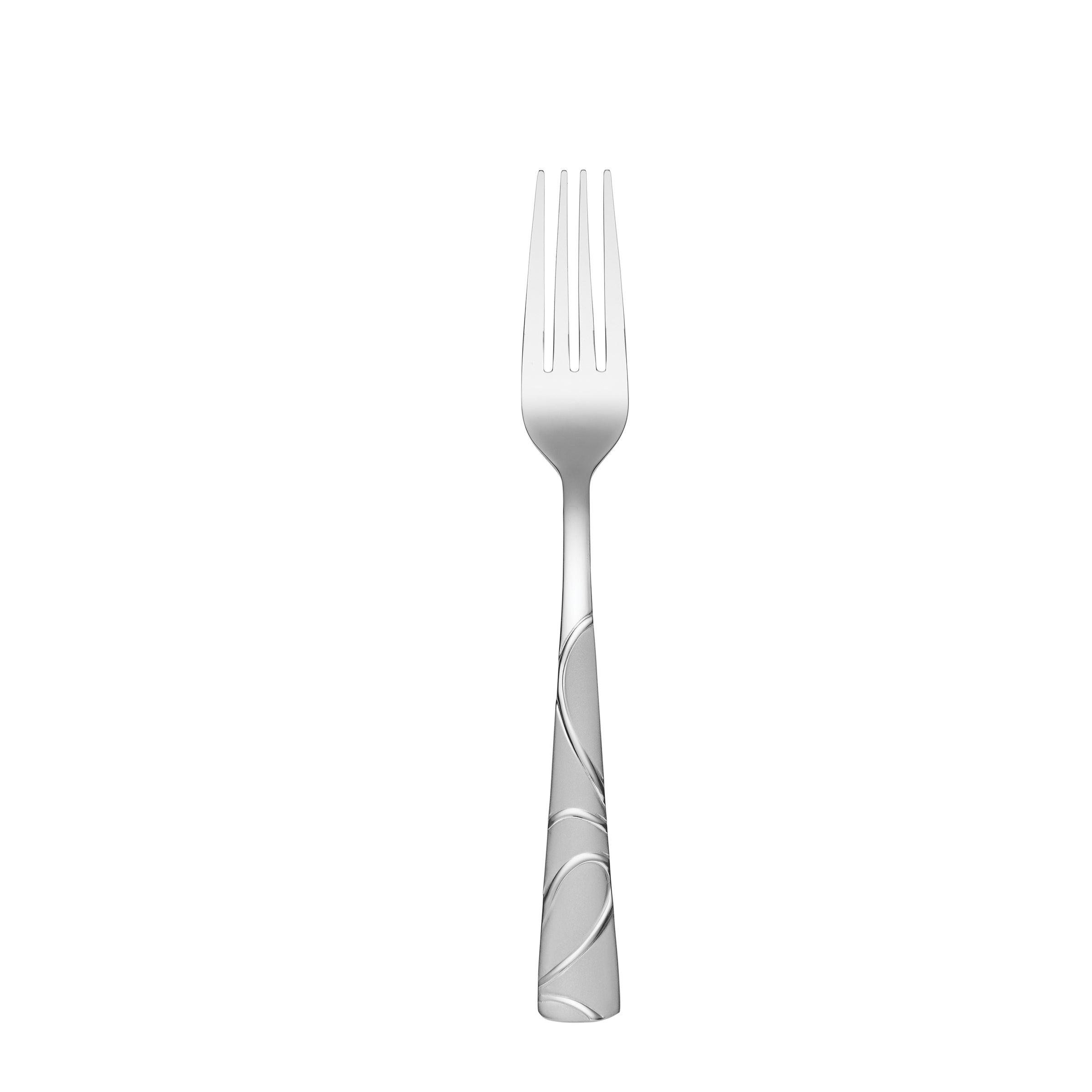 Sasha Sand Elegant Chrome Accent Dinner Fork
