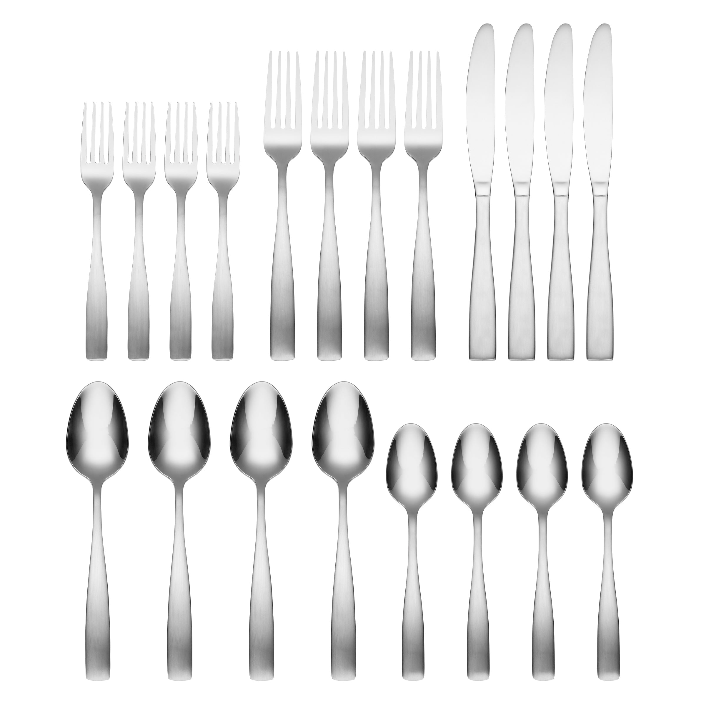 Madison 20-Piece Satin Flatware Set for 4