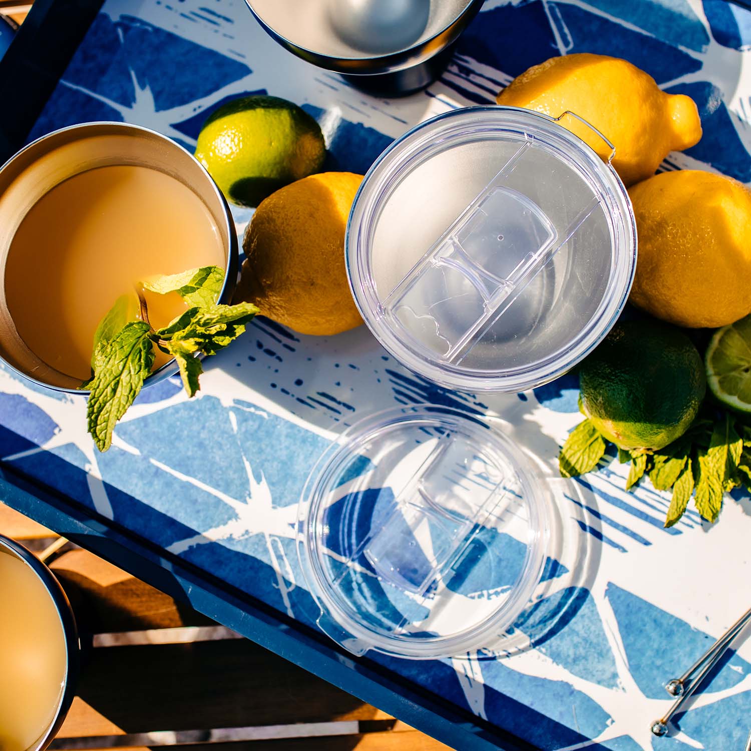 Vacuum Insulated Navy Cocktail Tumblers - Set of 4