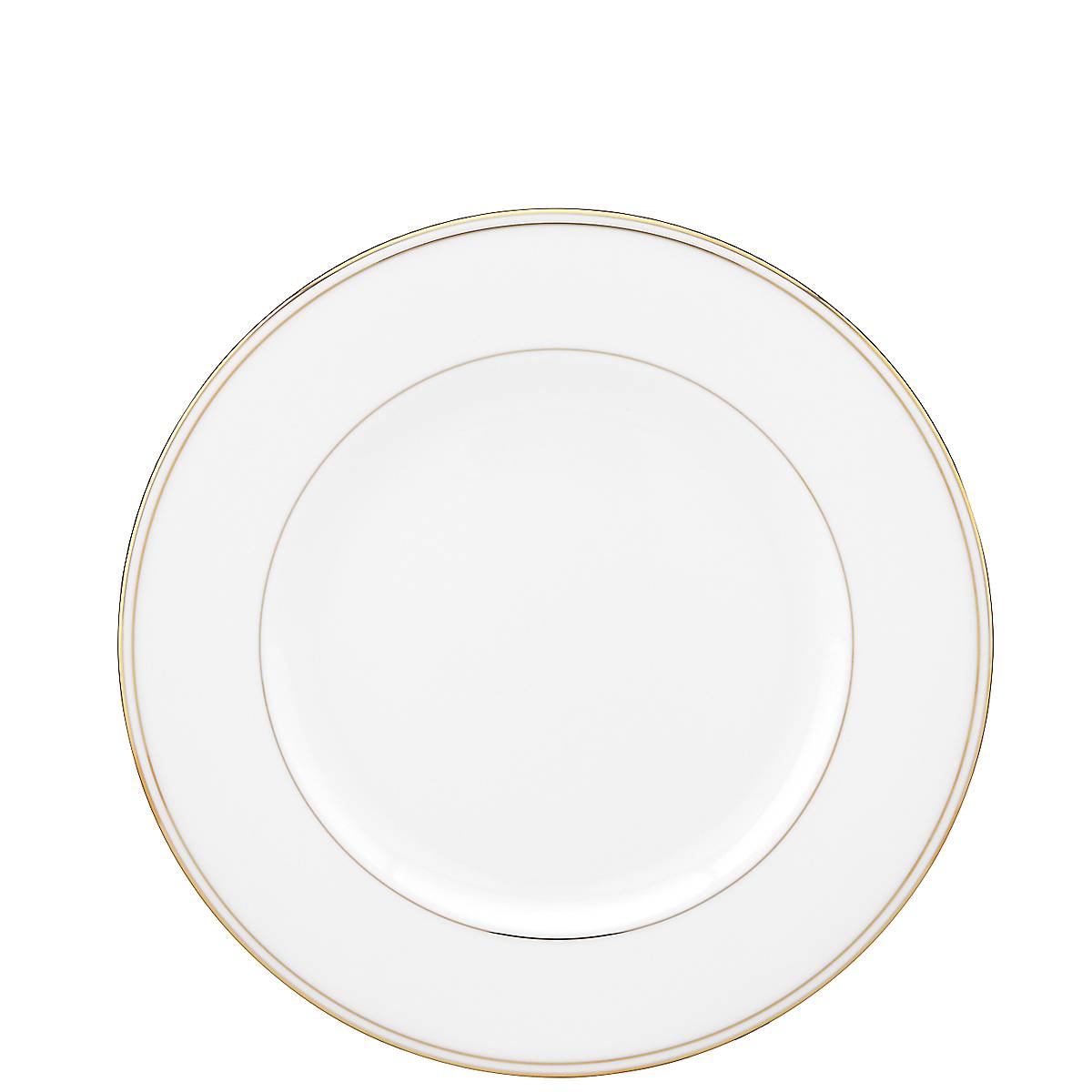 Federal Gold Accented Porcelain Salad Plate - Dishwasher Safe