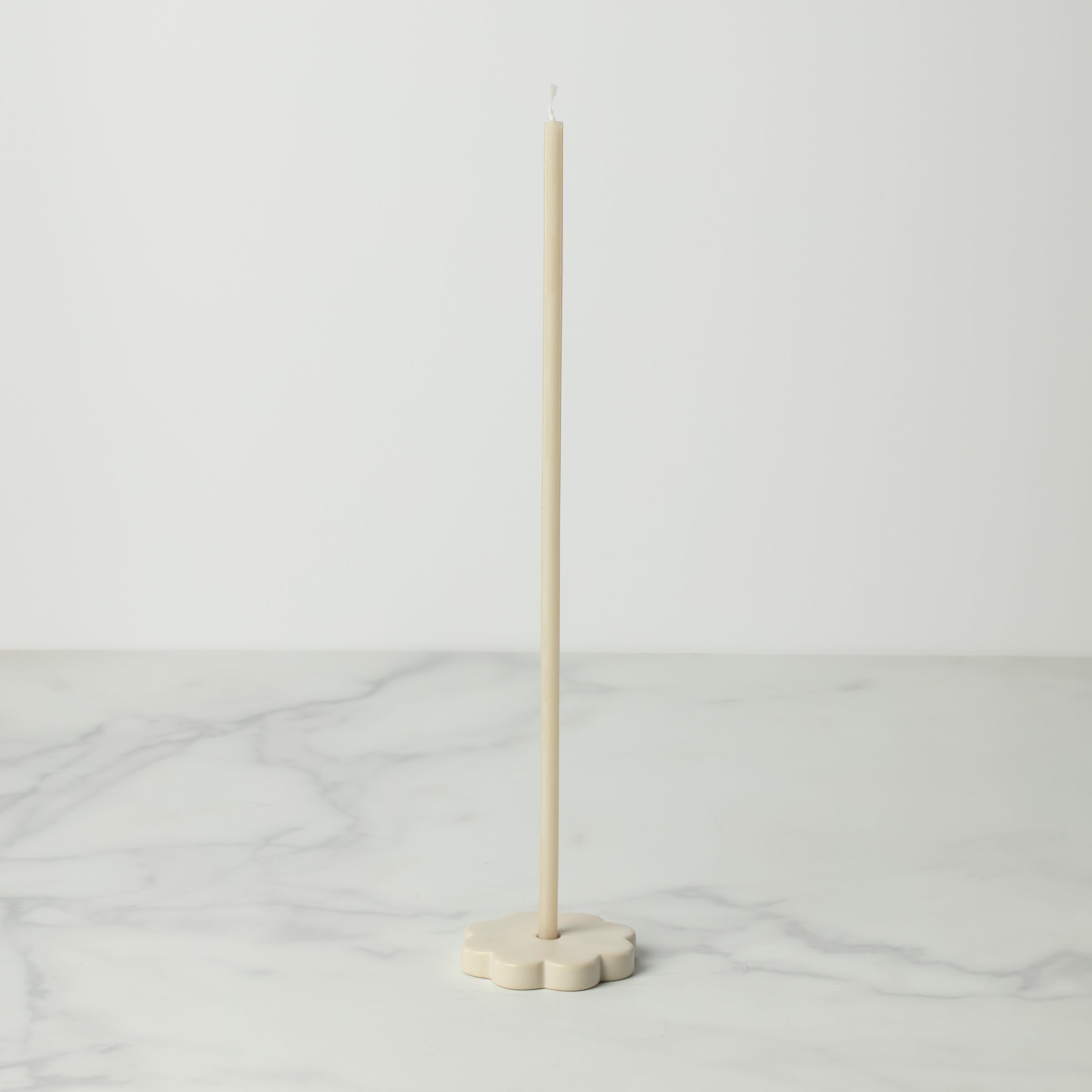 Fleur Long-Stem Candle Holder for Floral Candles - Petal Design