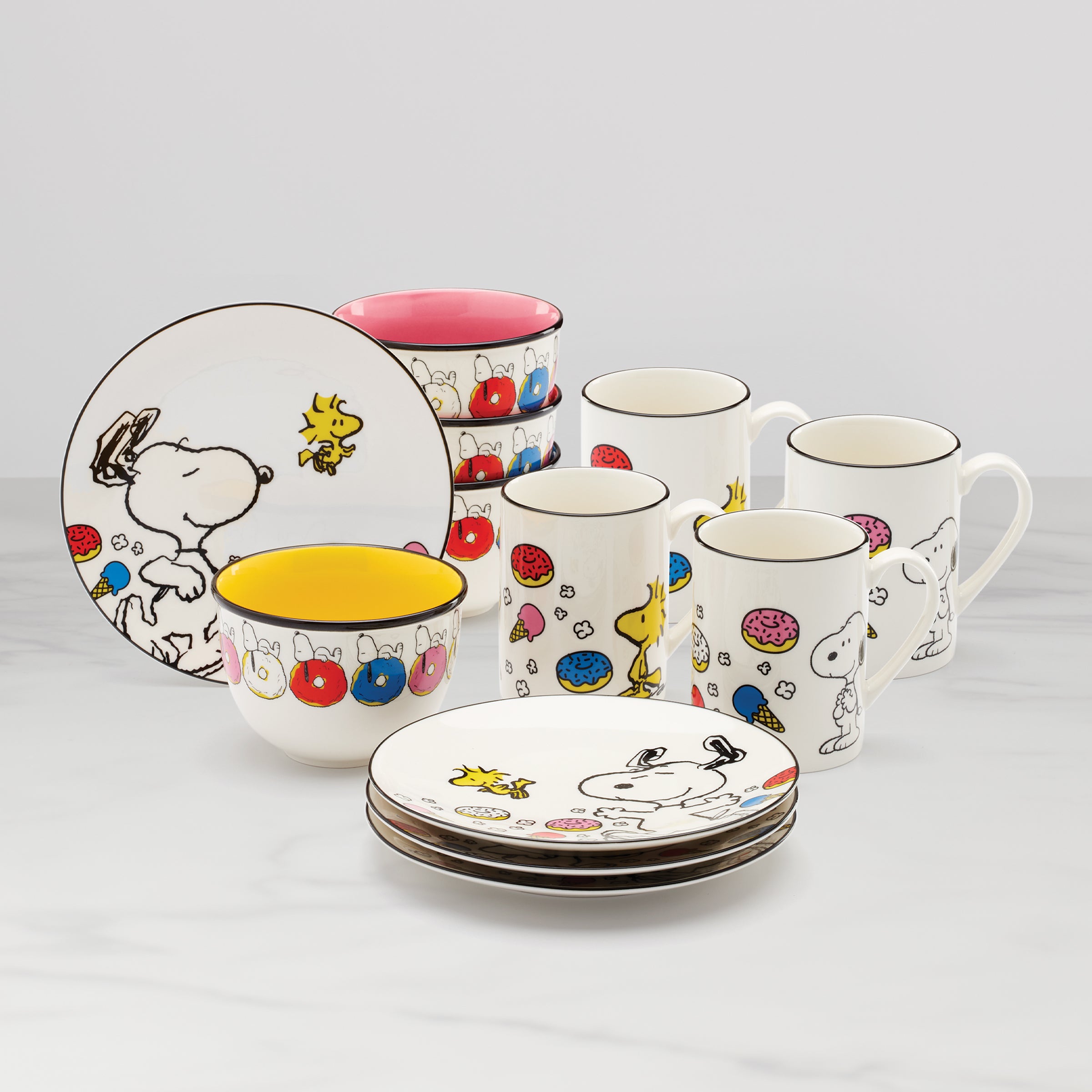 Chef Snoopy 12-Piece Baking Set for Desserts & Snacks