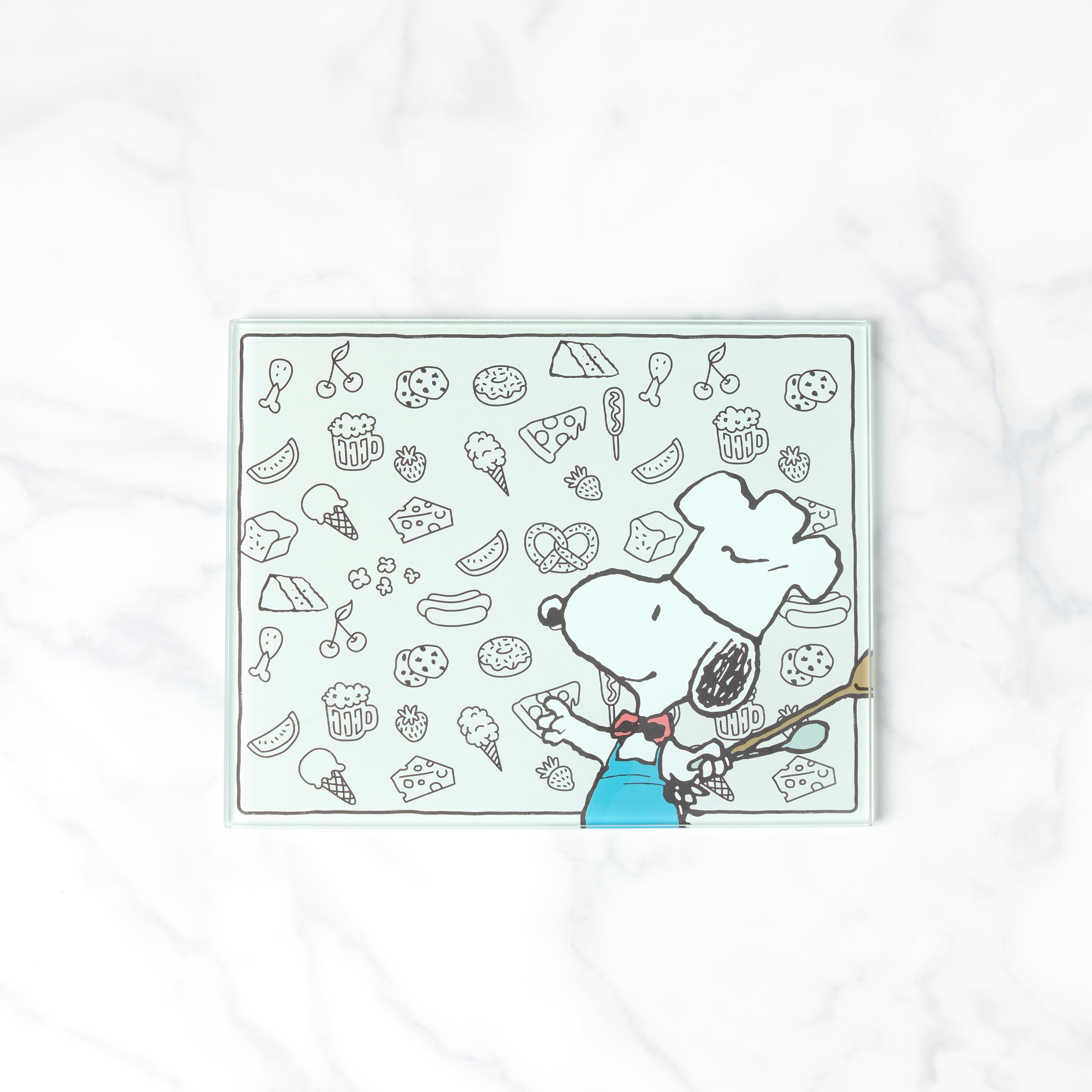 Chef Snoopy Small Cutting Board – Peanuts Kitchen Prep Board