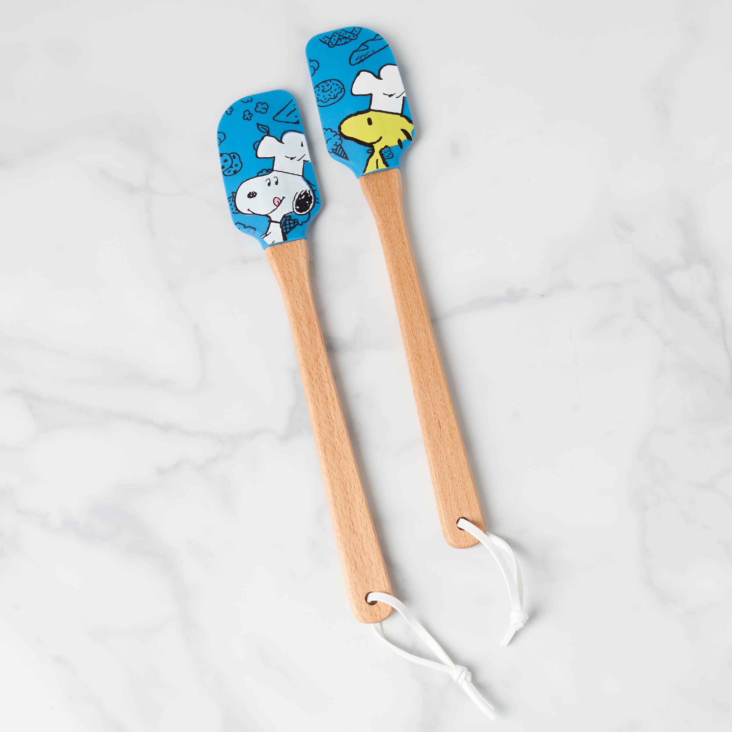 Chef Snoopy Blue Spatula Set - 2-Piece Kitchen Utensils