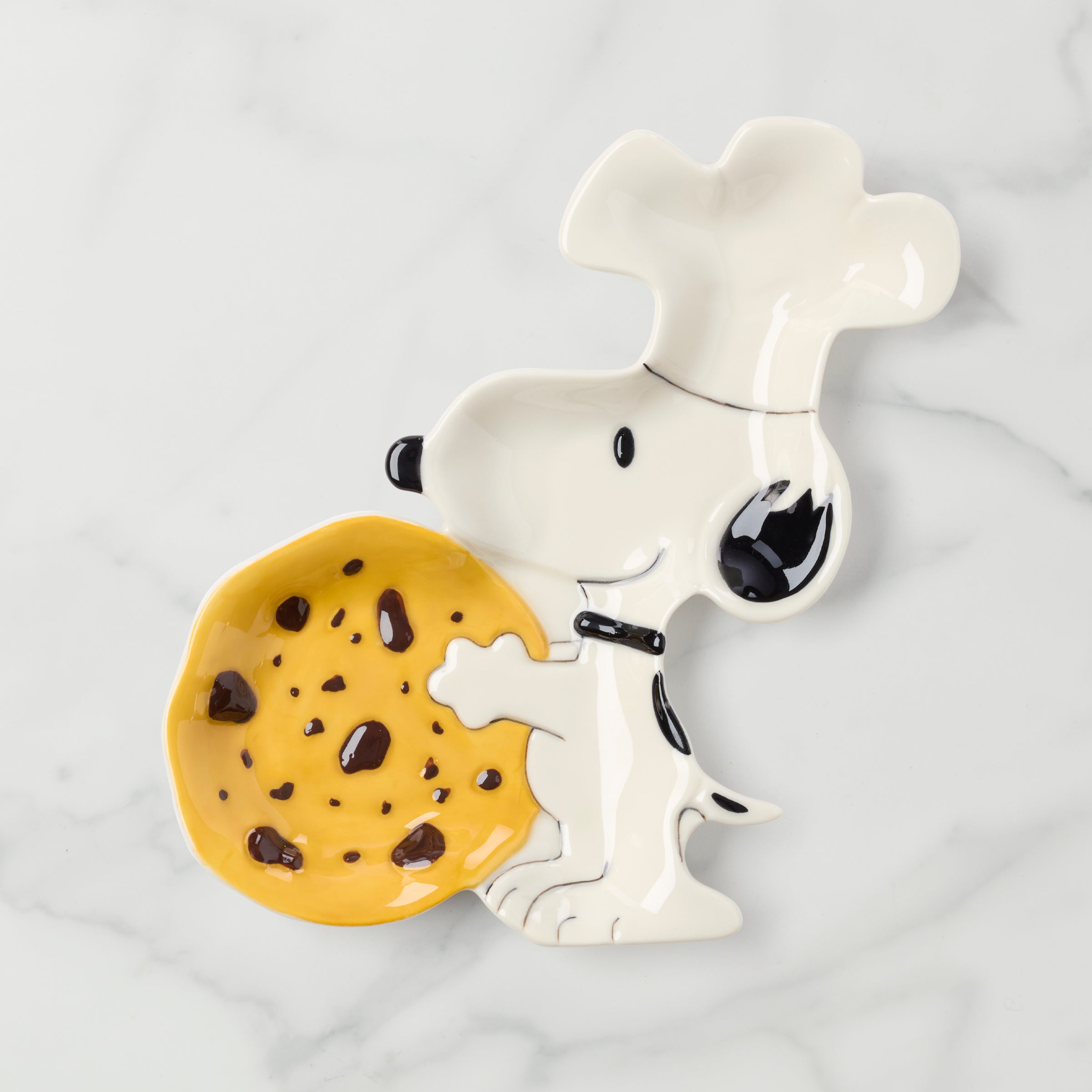Chef Snoopy Ceramic Candy Dish with Woodstock