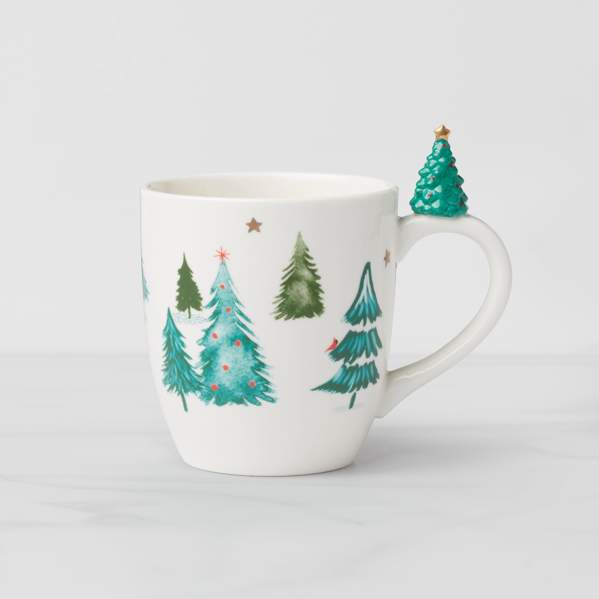 Balsam Lane Christmas Tree Mug with Evergreen Design
