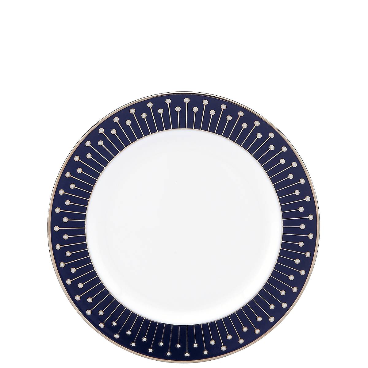 Kate Spade Mercer Drive Butter Plate - White Bone China Dishwasher-Safe