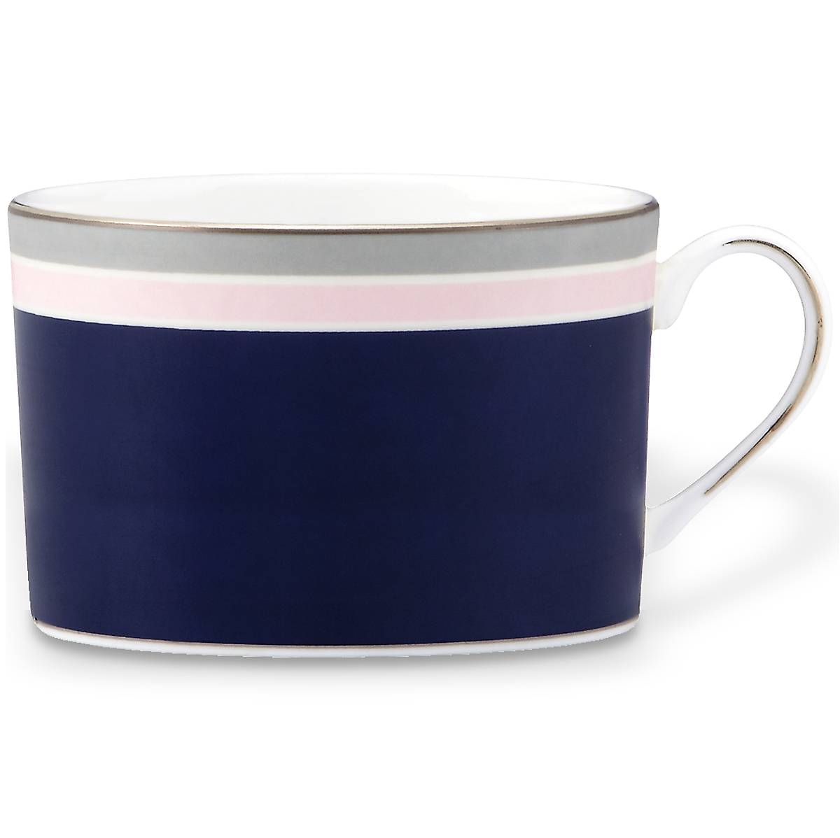Kate Spade Mercer Drive Cup - Platinum-Banded Bone China Dish