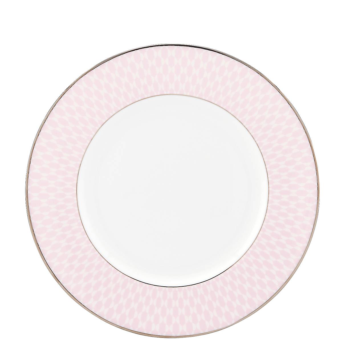 Kate Spade Mercer Drive Platinum-Banded Bone China Accent Plate