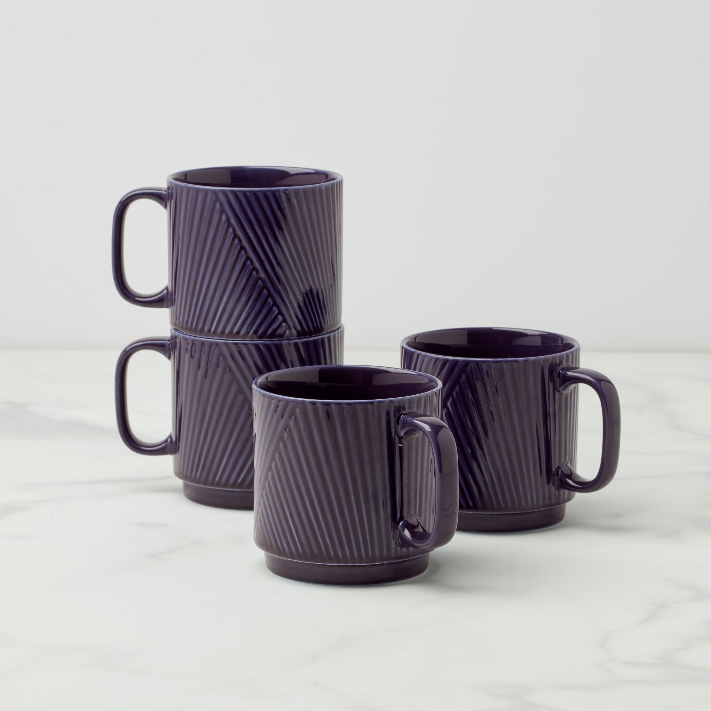 Modulus Stackable Zen Garden Mugs - Set of 4