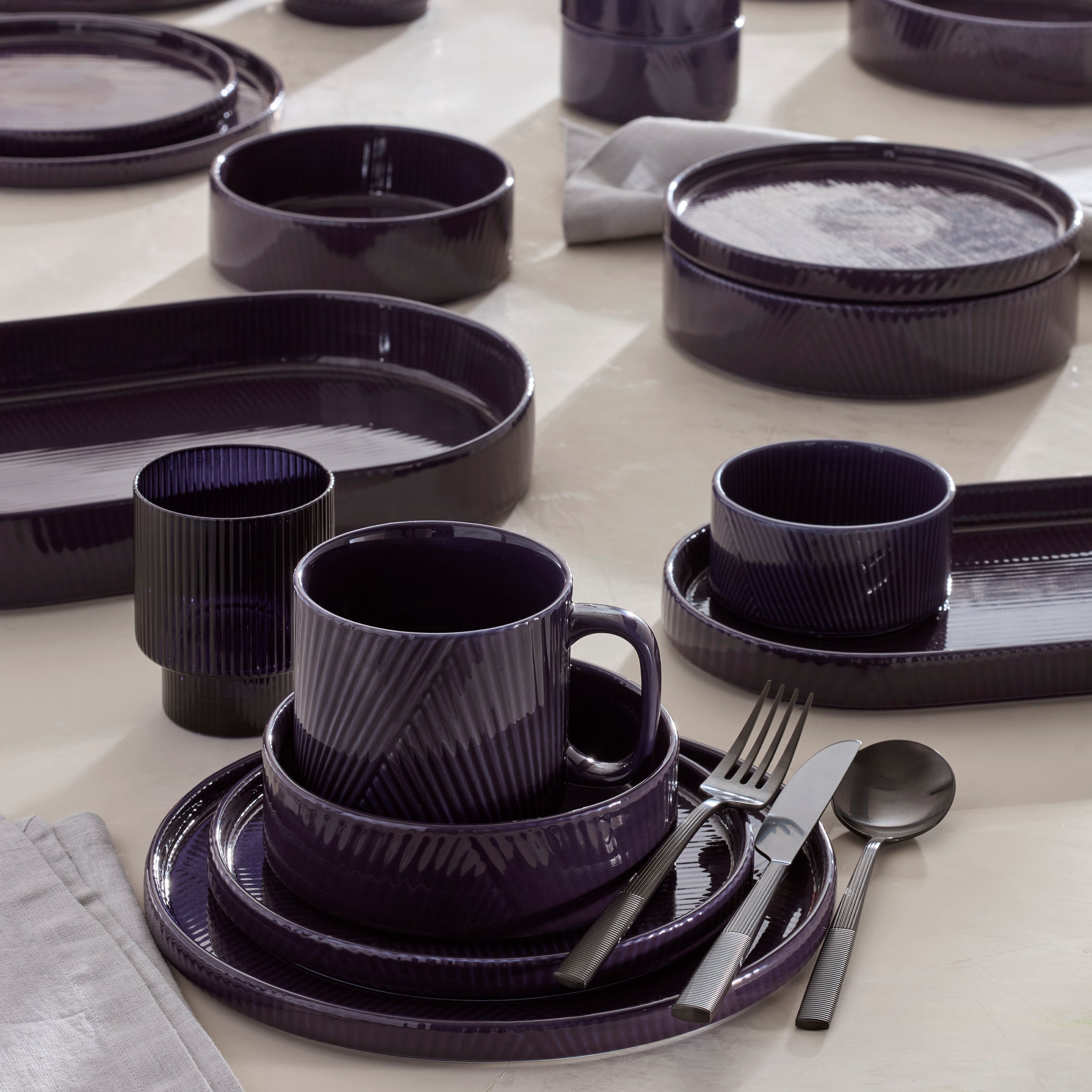 Modulus Stackable Zen Garden Mugs - Set of 4