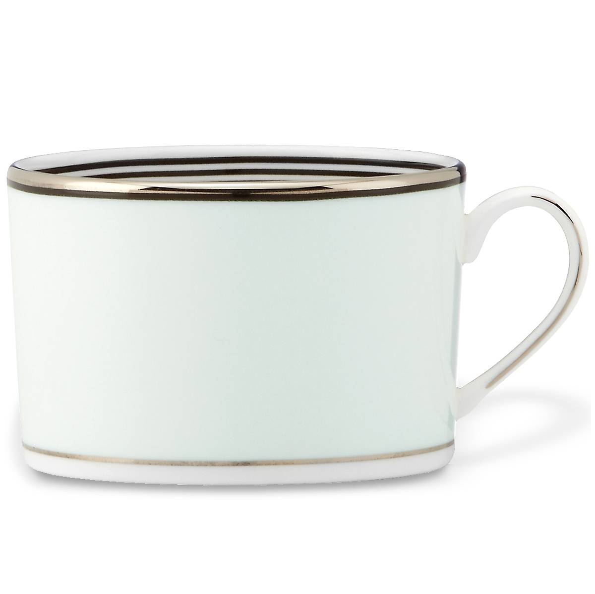 Parker Place Porcelain Cup with Platinum Accents – Dishwasher Safe