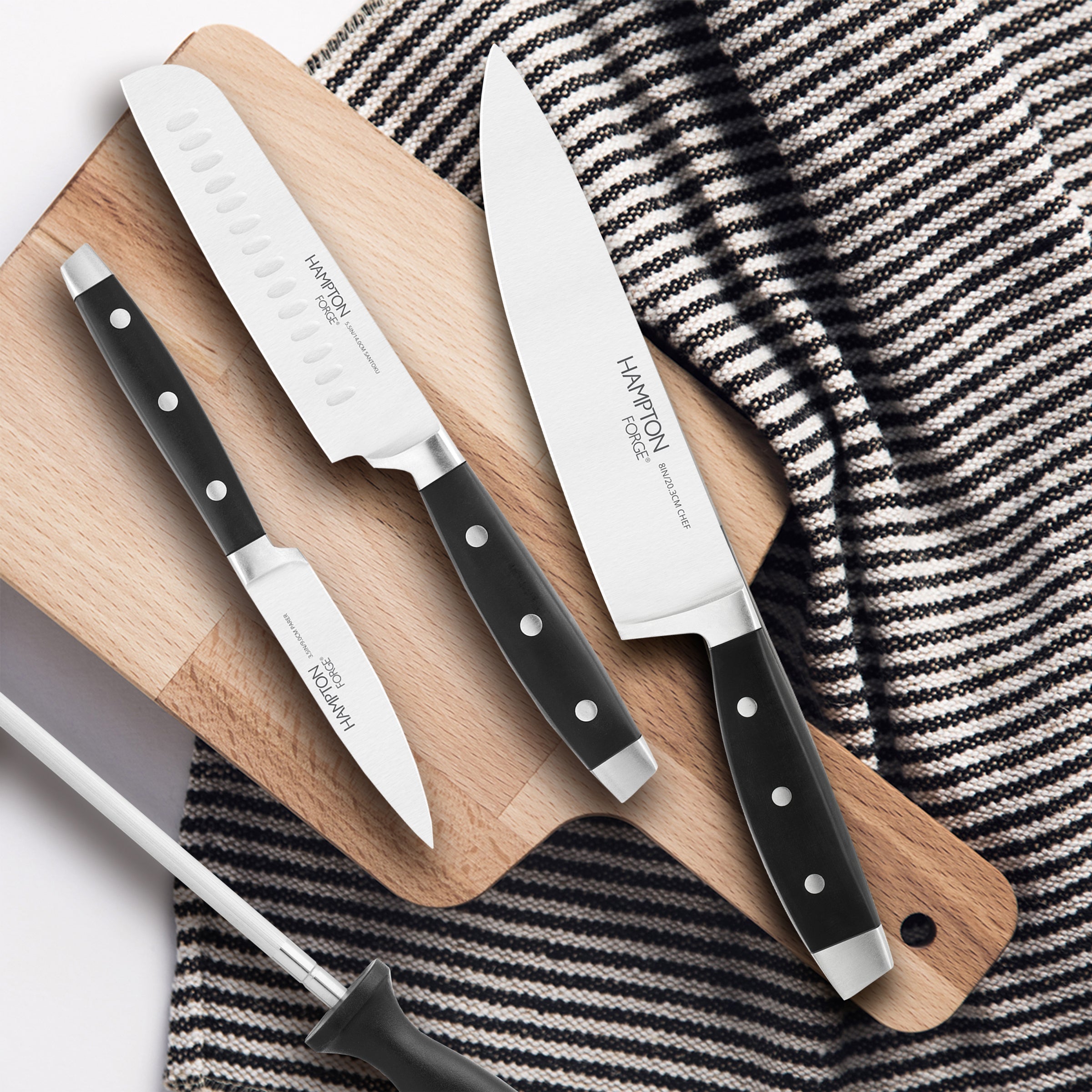 Hampton Signature 15-Piece Cutlery Set with Ergonomic Design