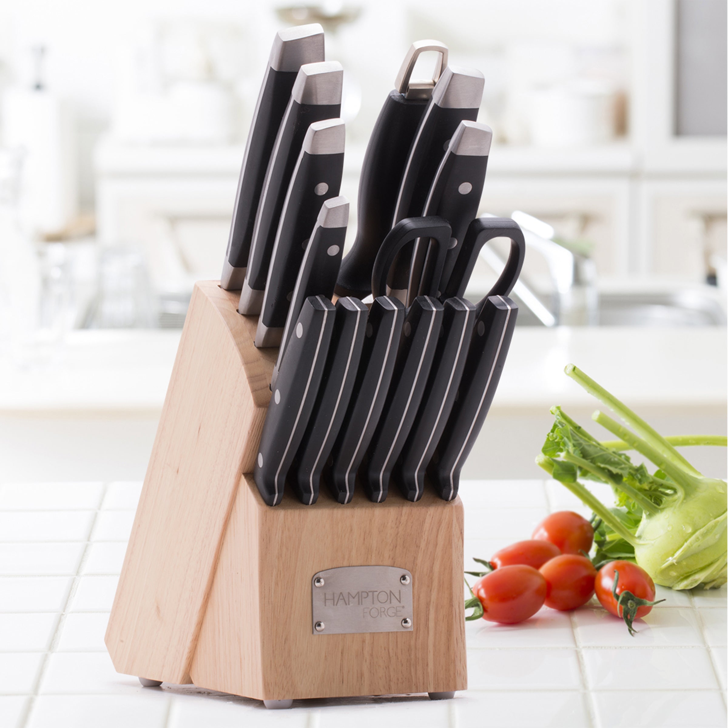 Hampton Signature 15-Piece Cutlery Set with Ergonomic Design