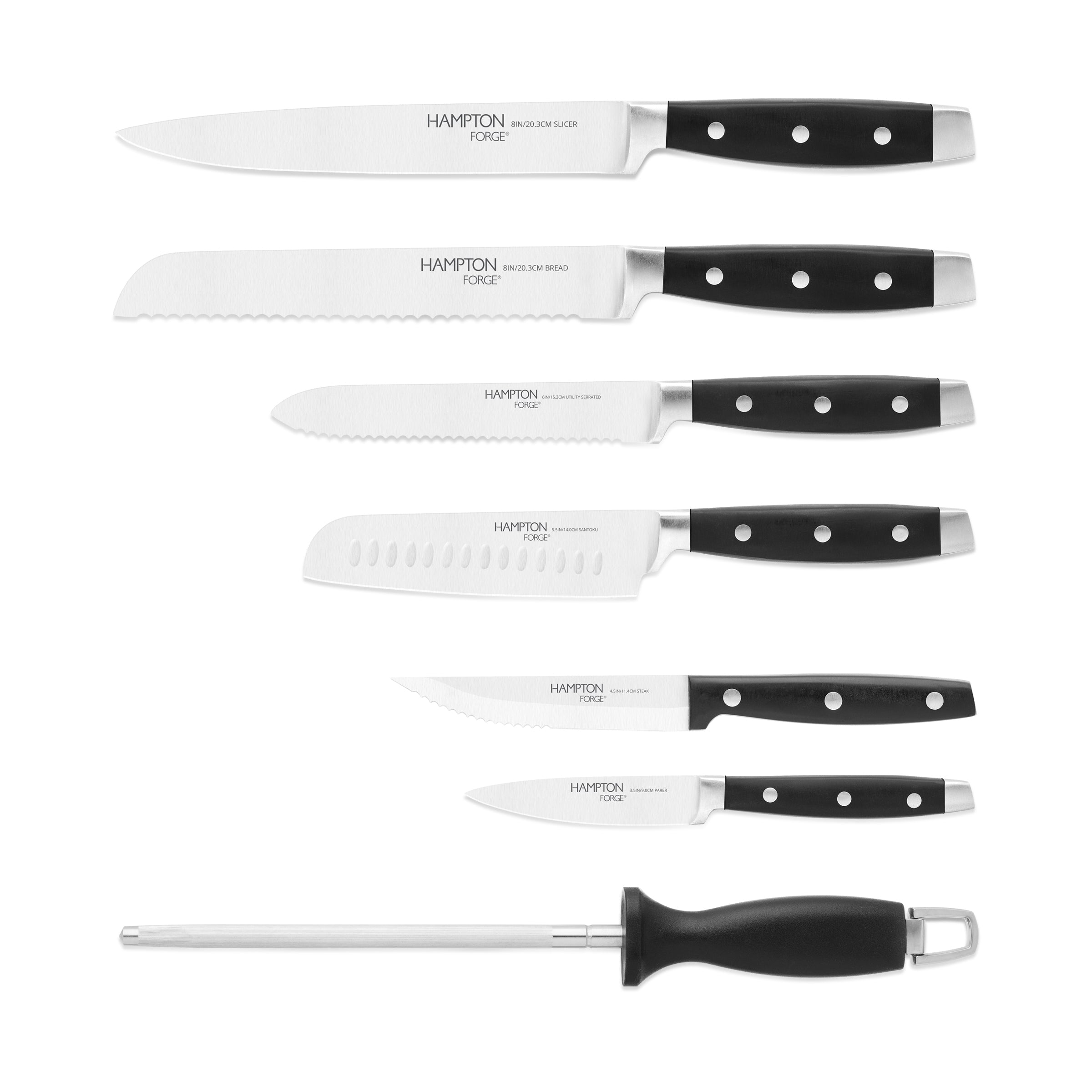 Hampton Signature 15-Piece Cutlery Set with Ergonomic Design