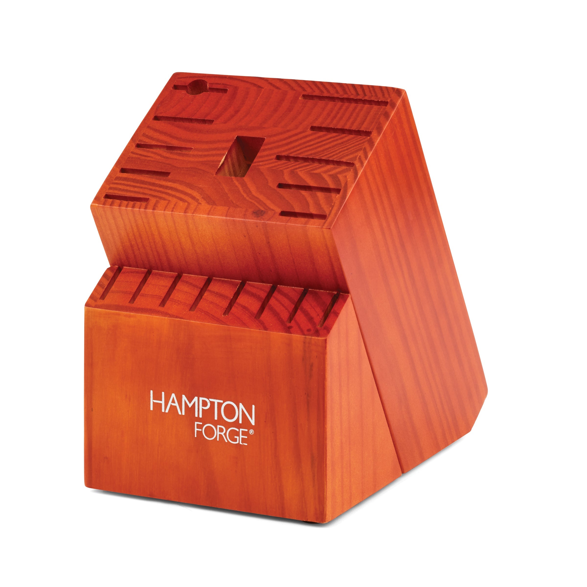 Hampton Forge Atlantis 20-Piece Stainless Steel Knife Block Set