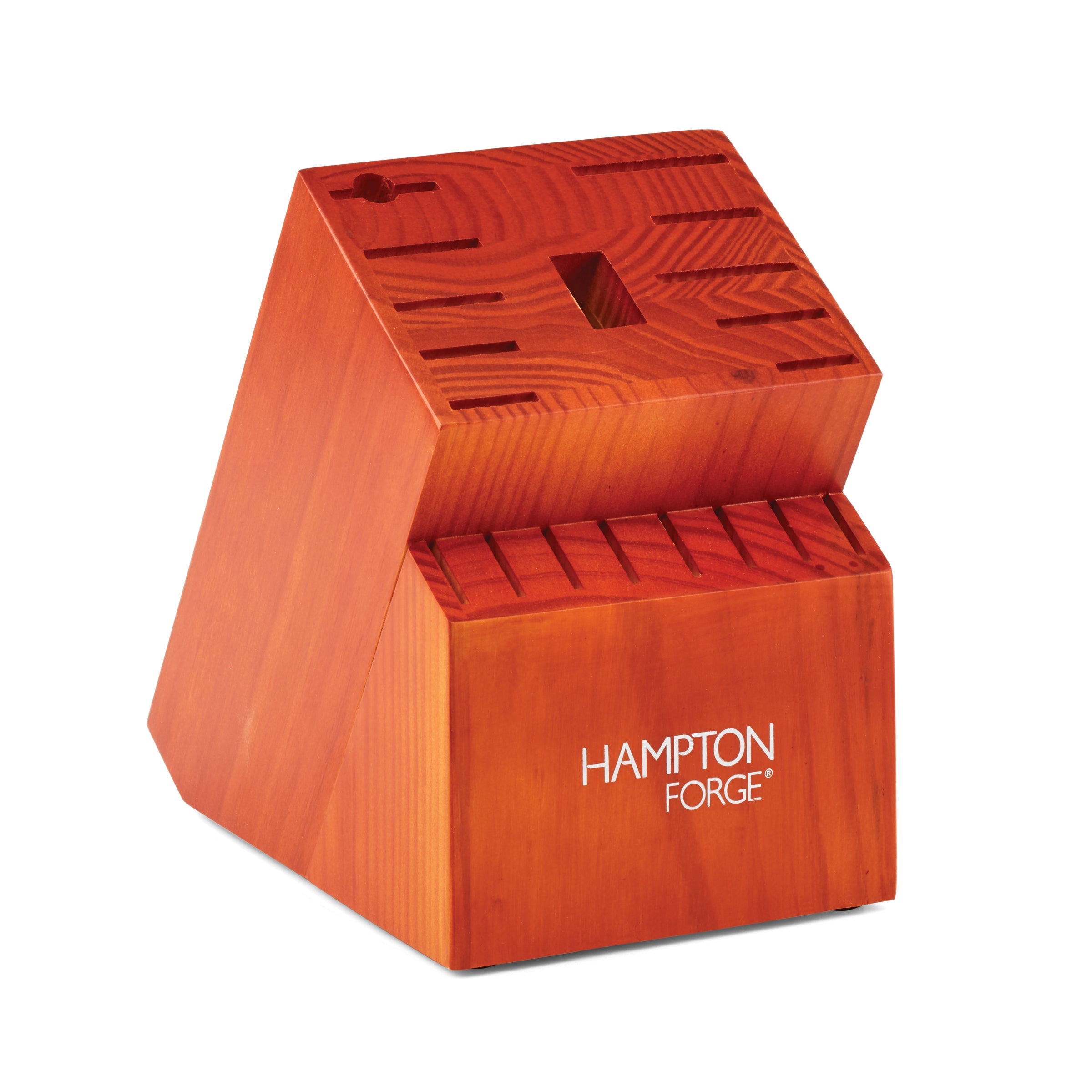 Hampton Forge Atlantis 20-Piece Stainless Steel Knife Block Set