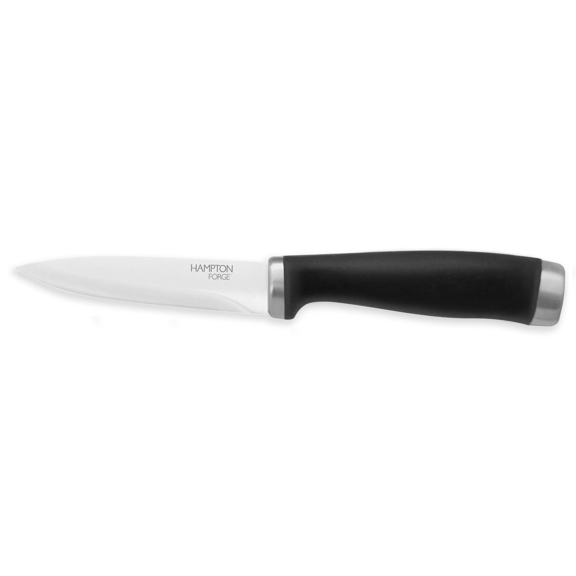 Epicure 3.5" Paring Knife with Blade Guard - Sharp Stainless Steel