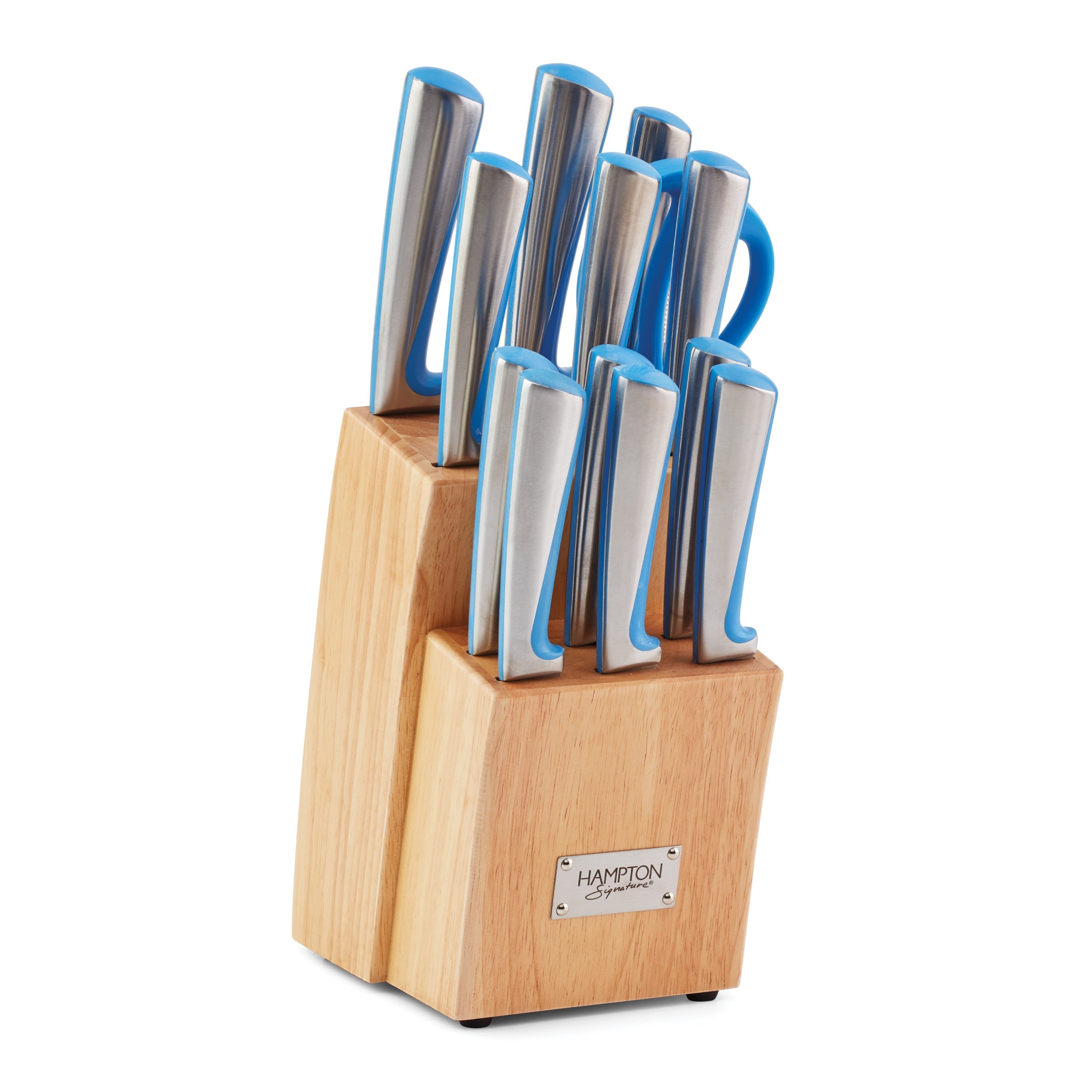 Hampton Signature Orion Blue 14-Piece Knife Block Set