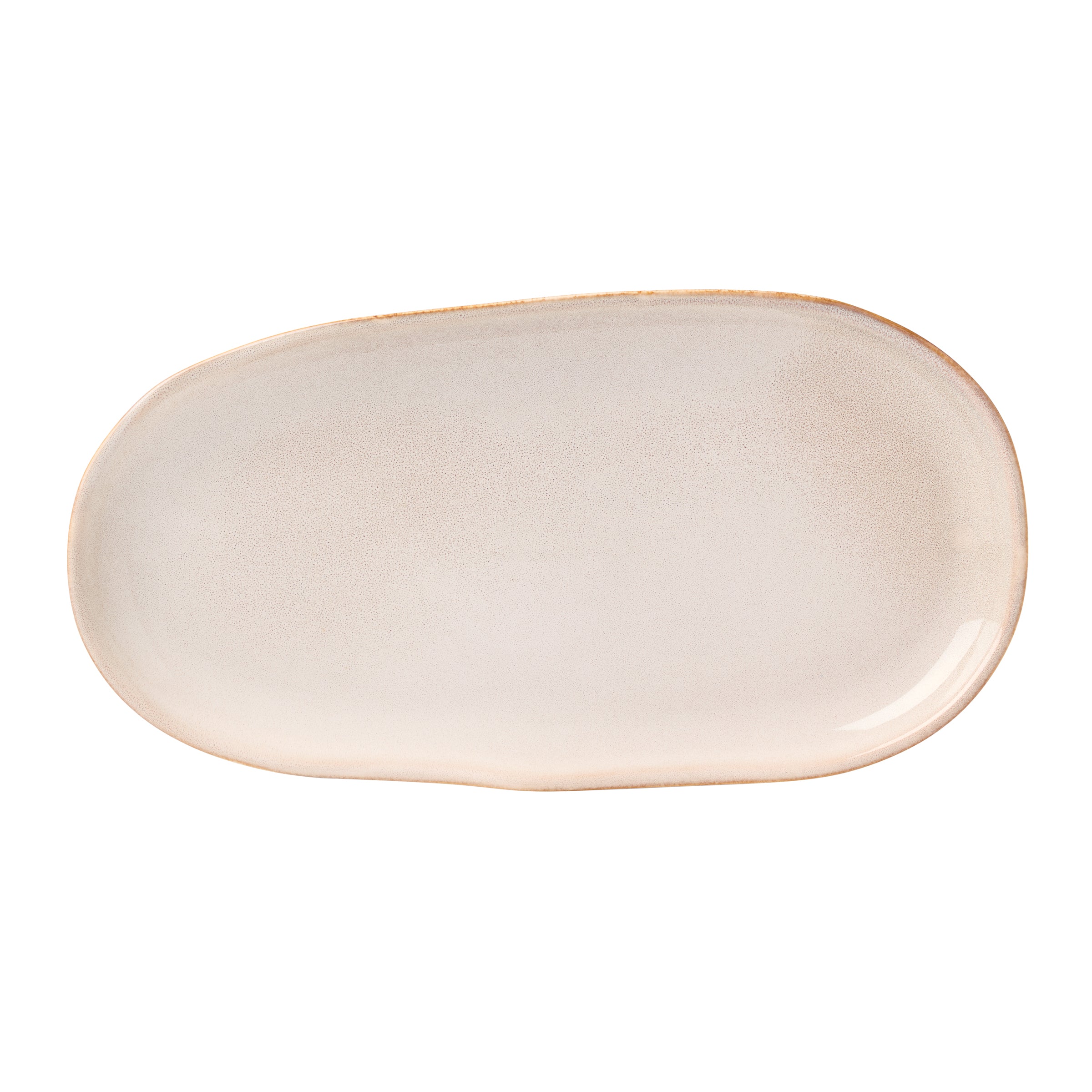 Organic Shades Oatmeal Stoneware Serving Set – 2-Piece Dishwasher Safe