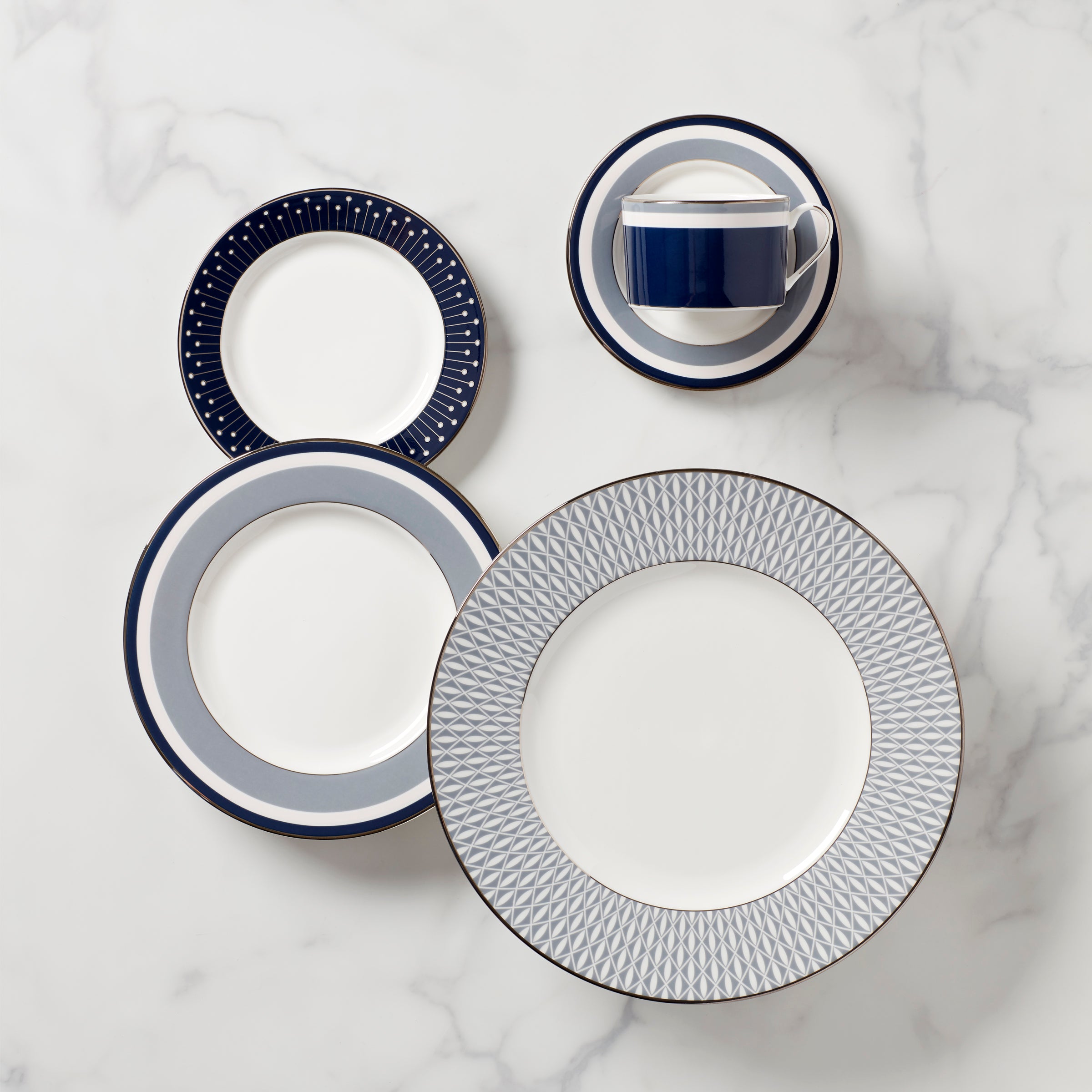 Kate Spade Mercer Drive 5-Piece Bone China Place Setting