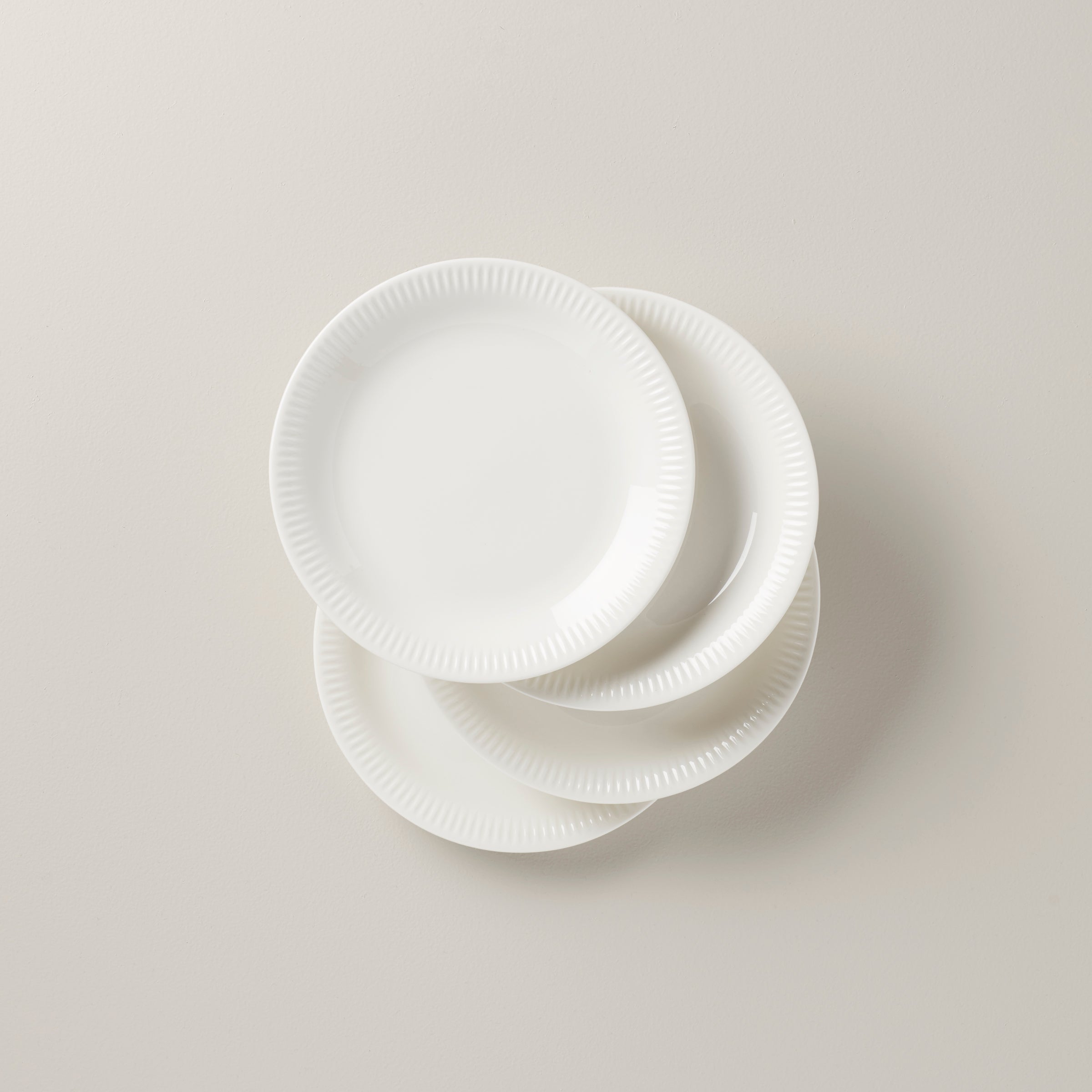 Lenox Profile Porcelain Accent Plates - Set of 4 White Dinnerware