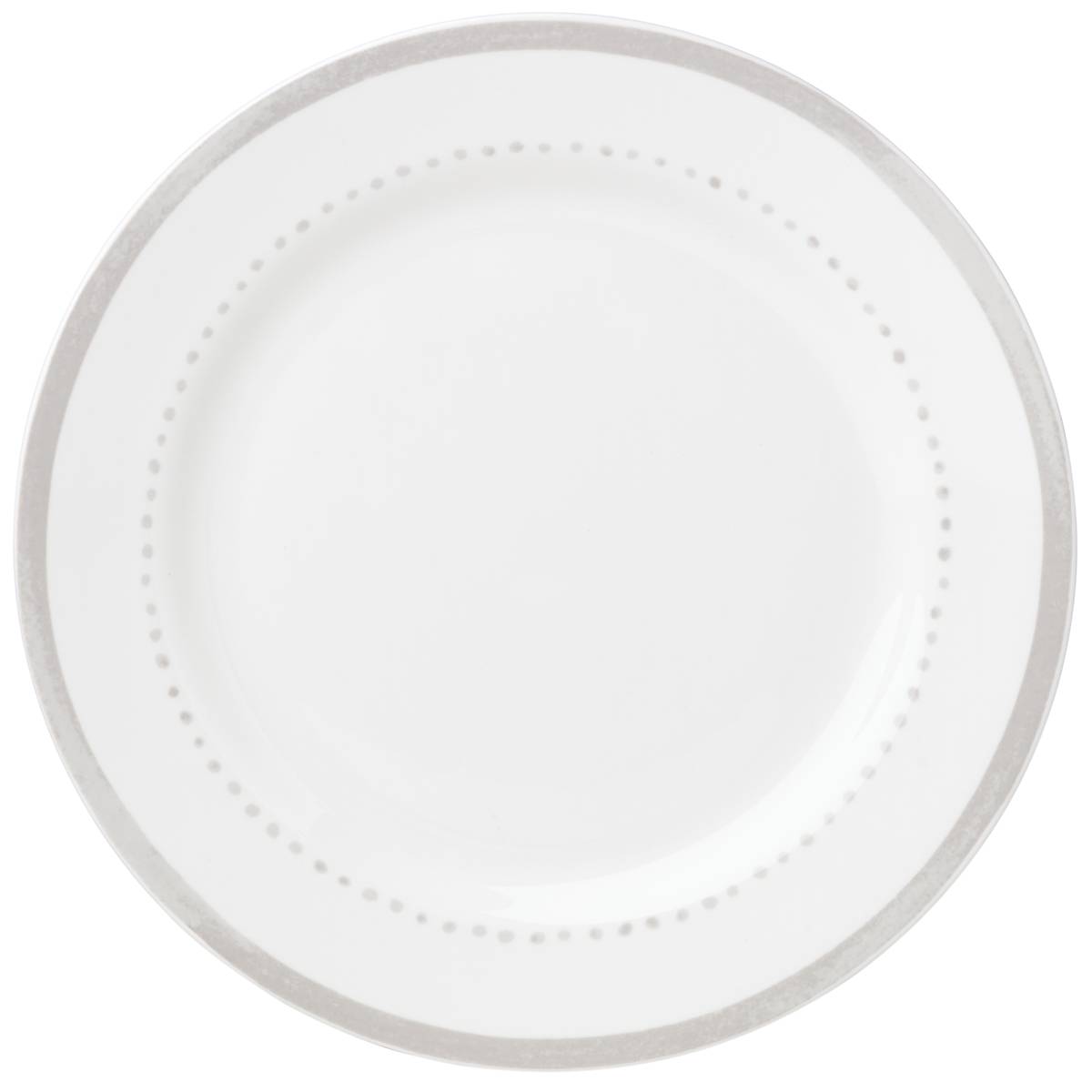 Charlotte Street Grey West Ceramic Dinner Plate – Microwave & Dishwasher Safe
