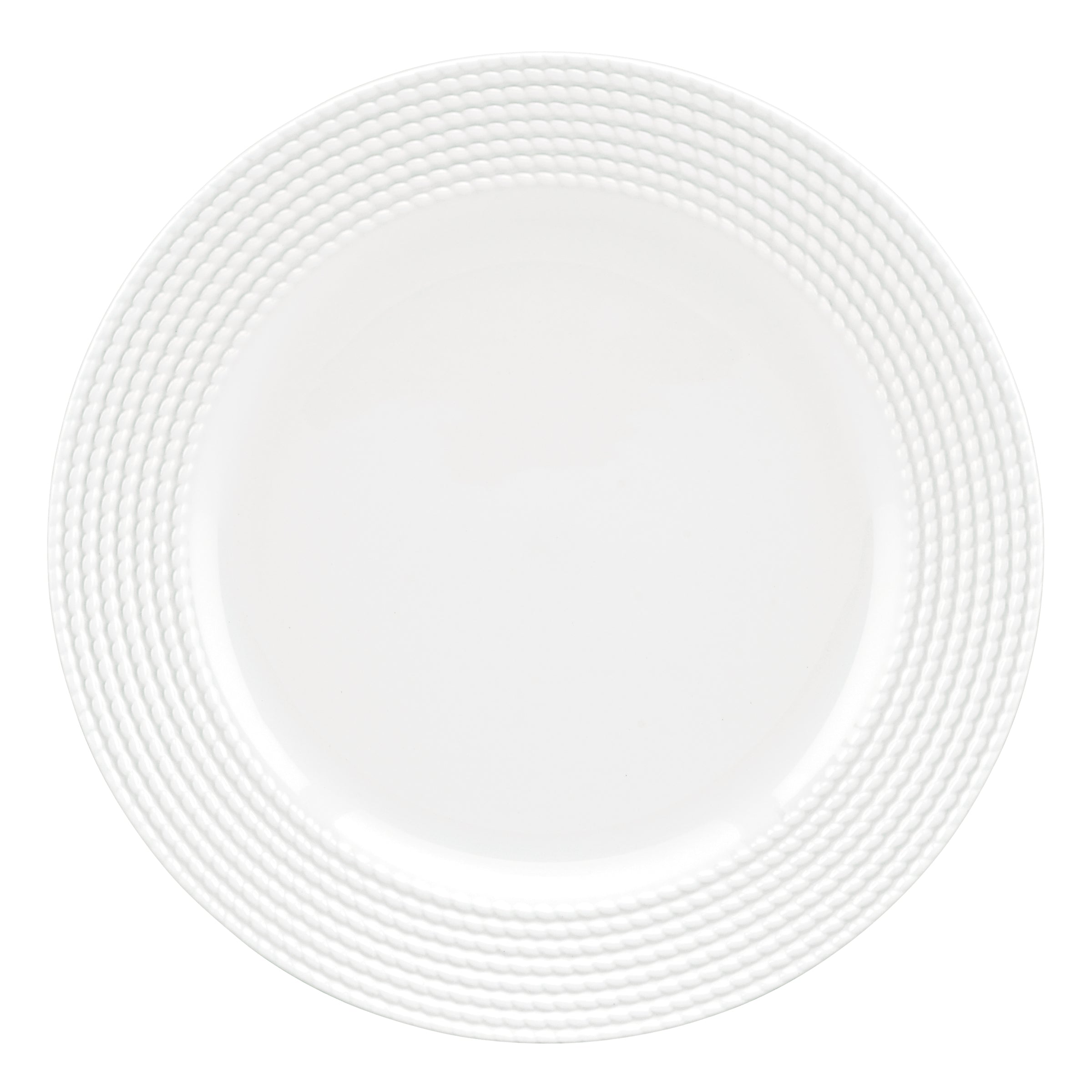 Kate Spade Wickford Ceramic Dinner Plate with Rope Motif