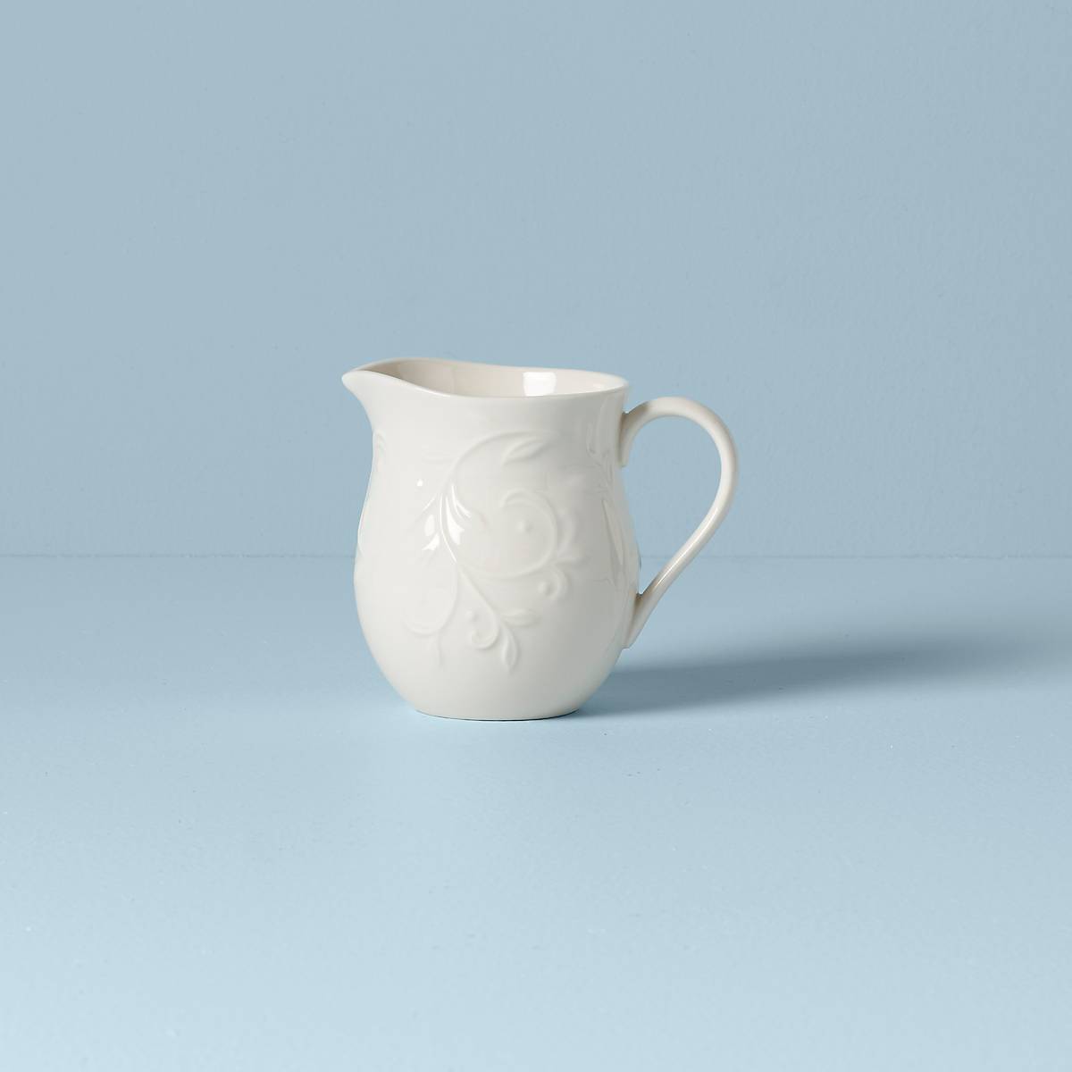 Opal Innocence Ceramic Creamer Pitcher - Microwave & Dishwasher Safe