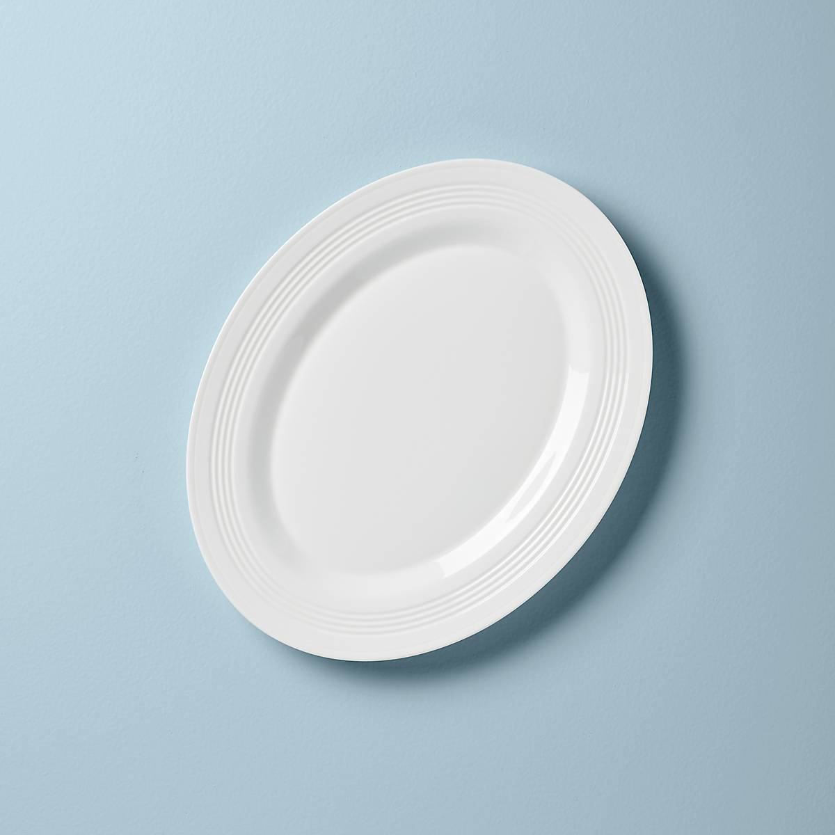 Porcelain Oval Serving Platter with Corrugated Design - Tin Can Alley