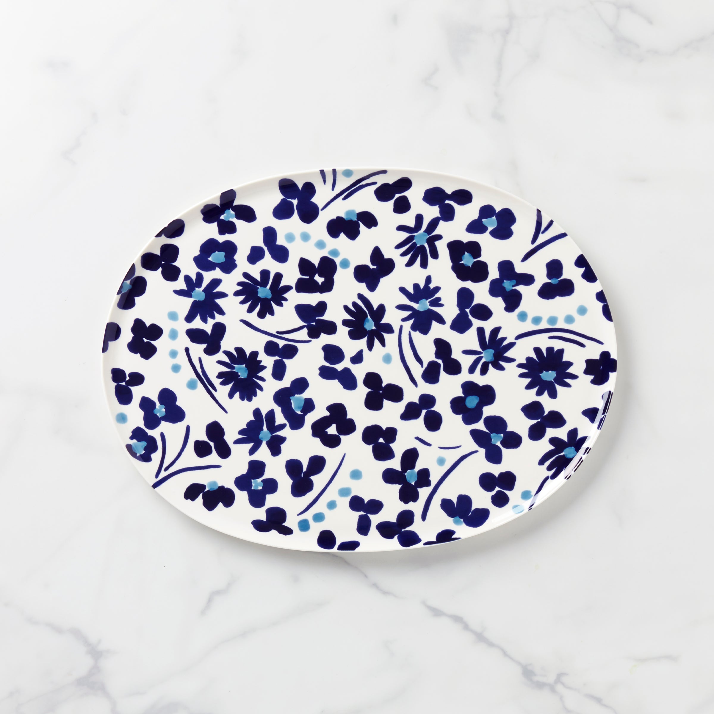 Kate Spade Floral Dot Serving Platter