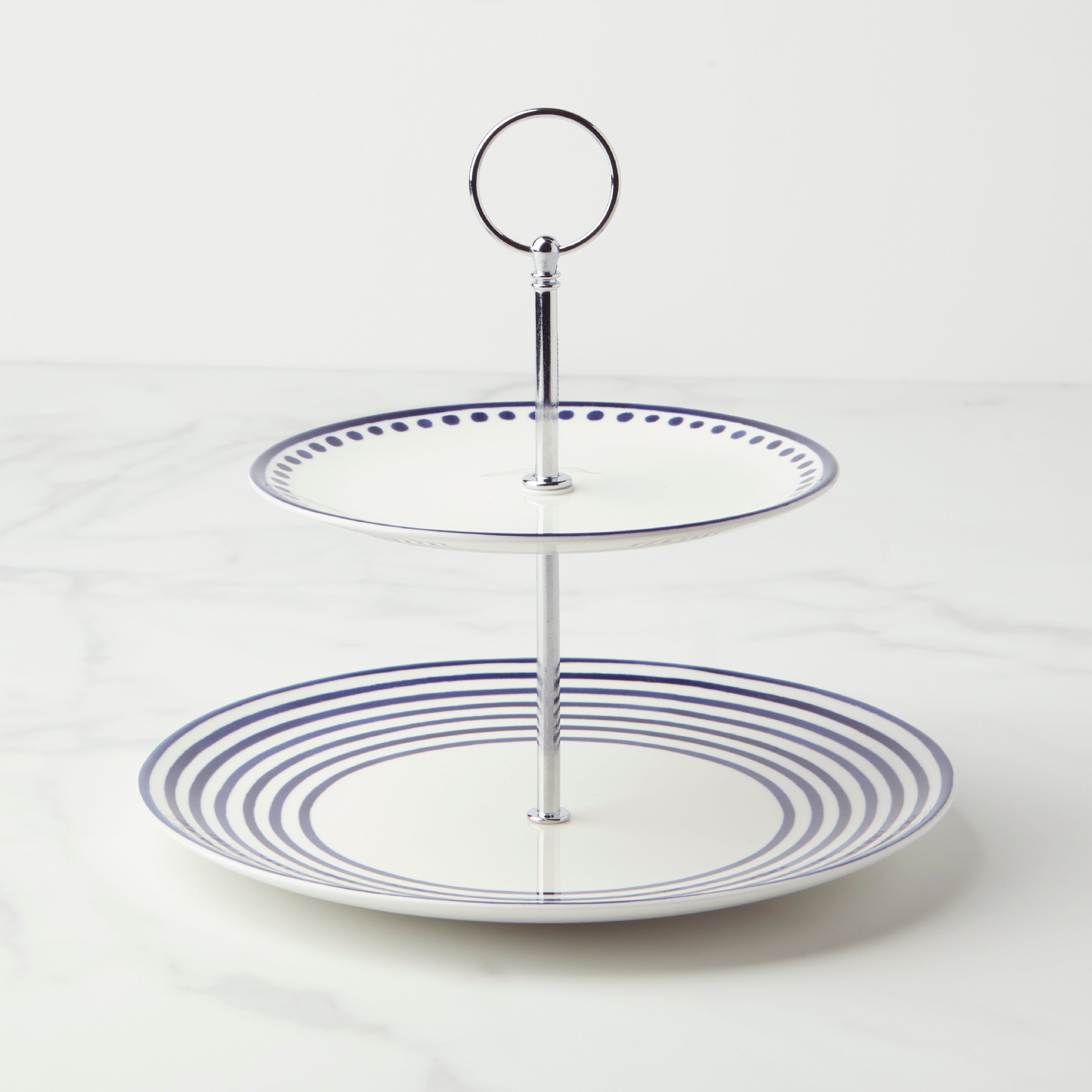 Charlotte Street 2-Tier Serving Stand for Elegant Entertaining