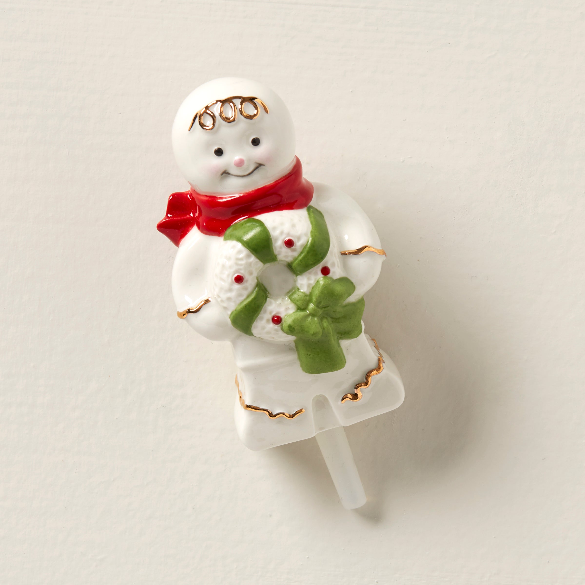 Gingerbread Plate Clip Popper - Profile Poppers Holiday Table Decor