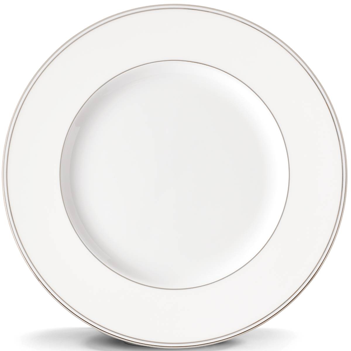 Federal Platinum Accented Porcelain Dinner Plate - Elegant & Dishwasher Safe