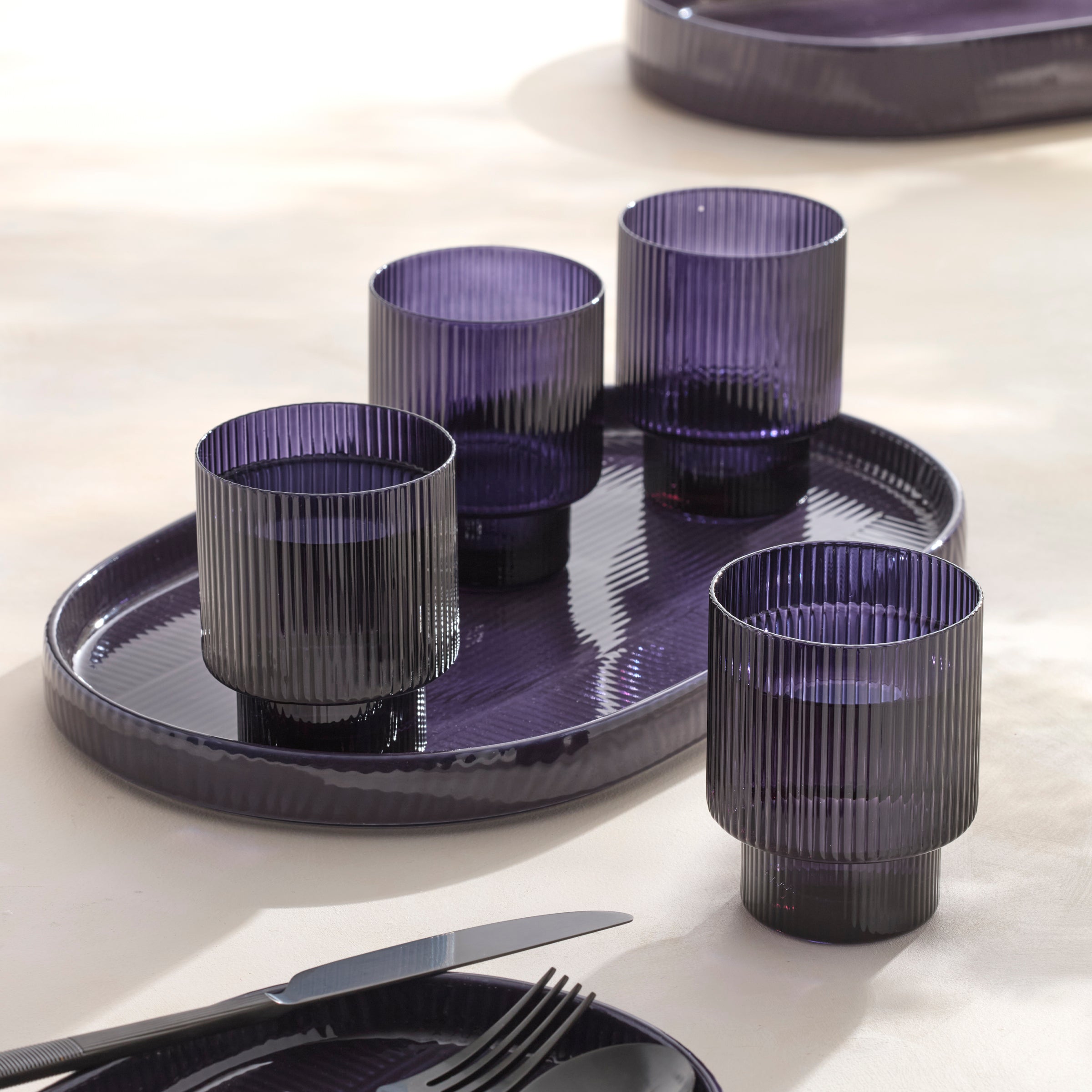 Modulus Stackable Zen Garden Tumblers - Set of 4
