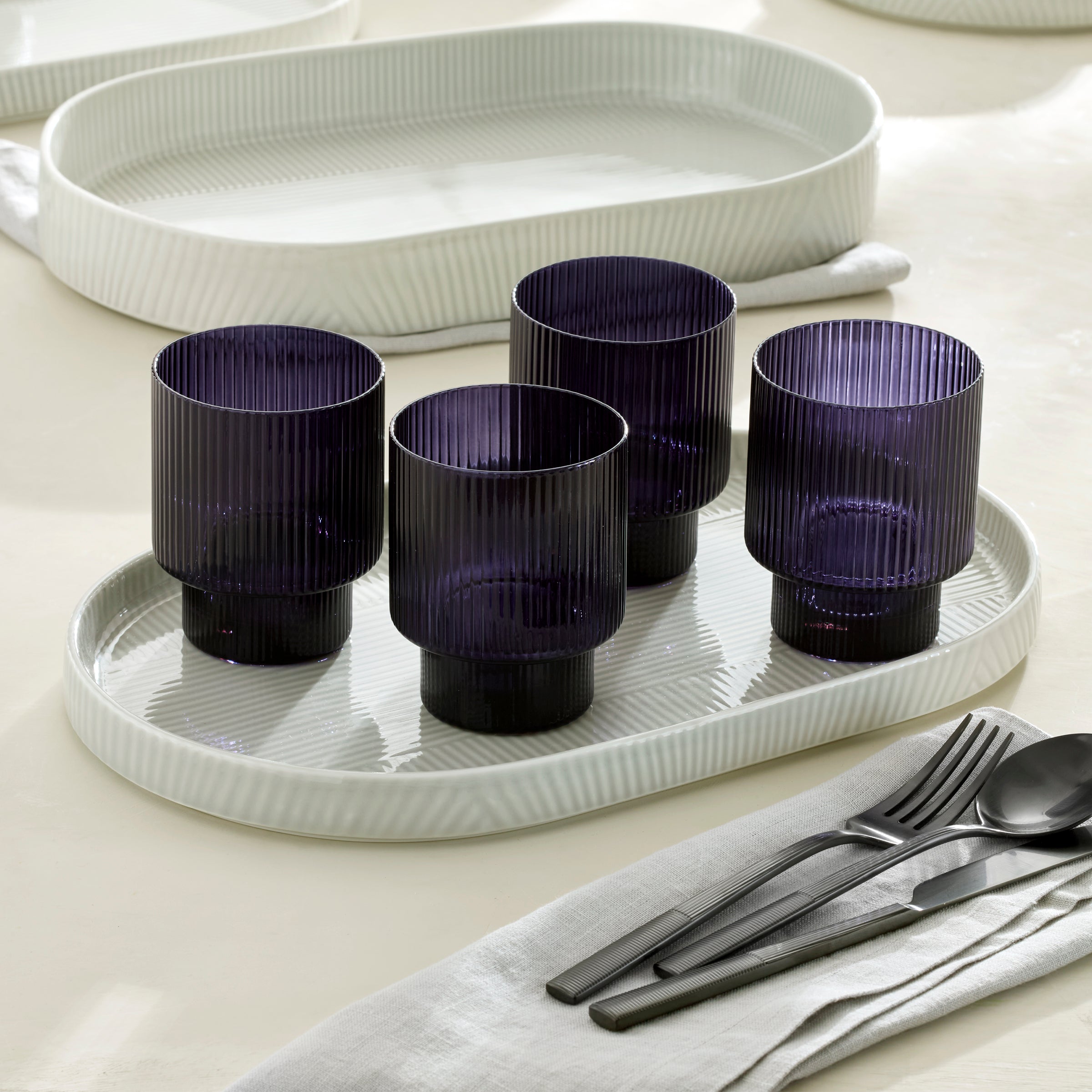 Modulus Stackable Zen Garden Tumblers - Set of 4