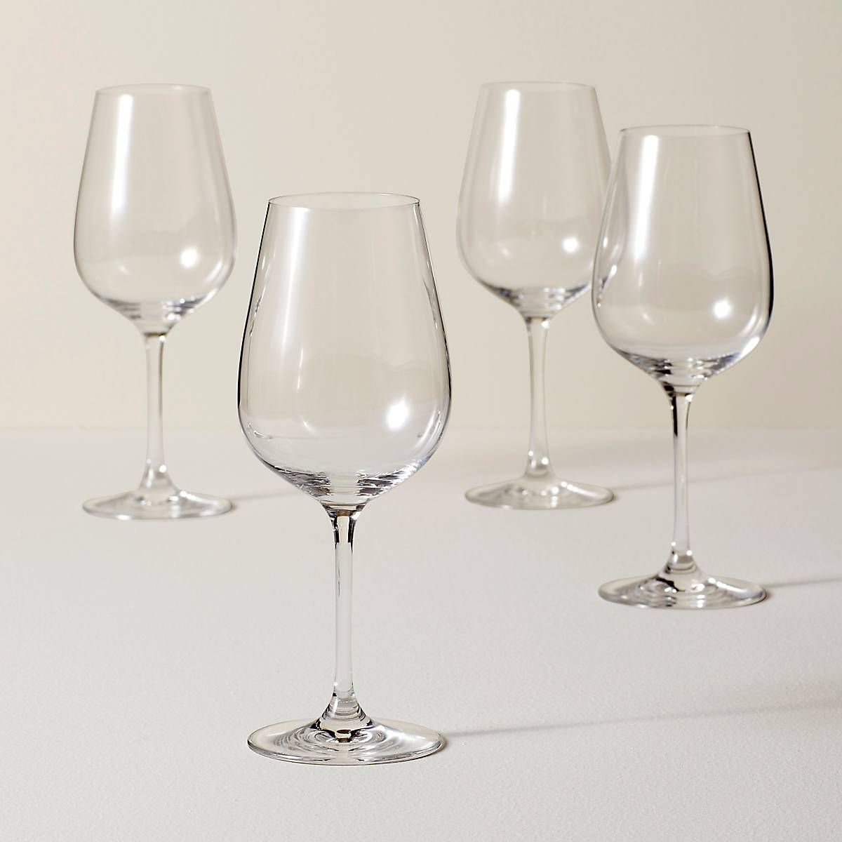 Tuscany Classics 4-Piece Pinot Grigio Crystal Glass Set - Dishwasher Safe