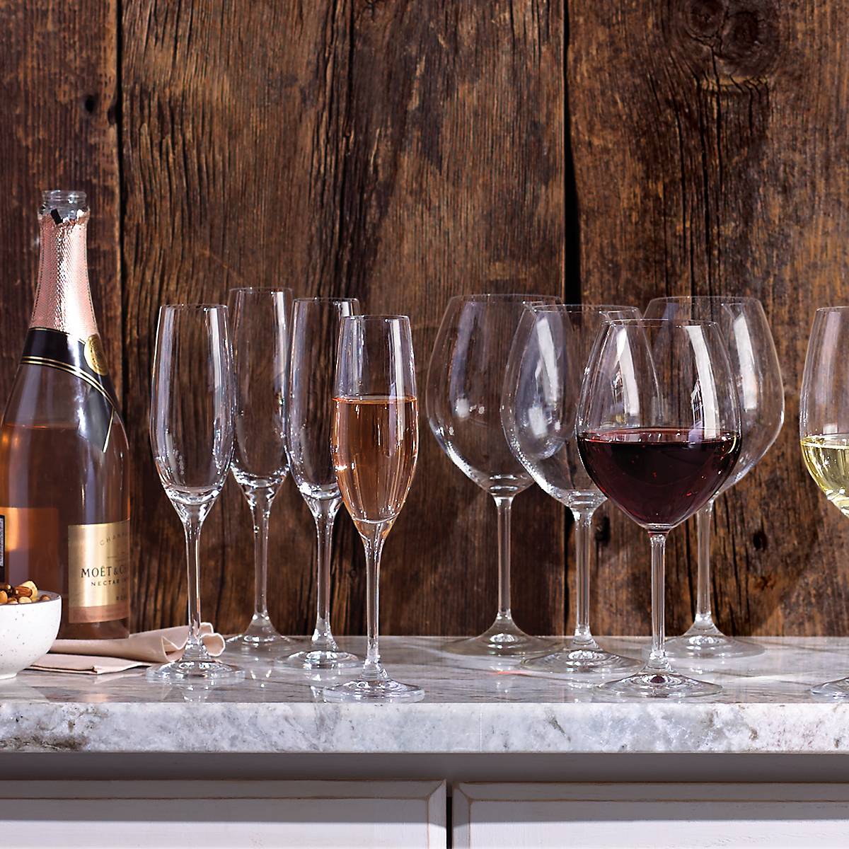 Tuscany Classics 6-Piece Red Wine Glass Set - European Crystal