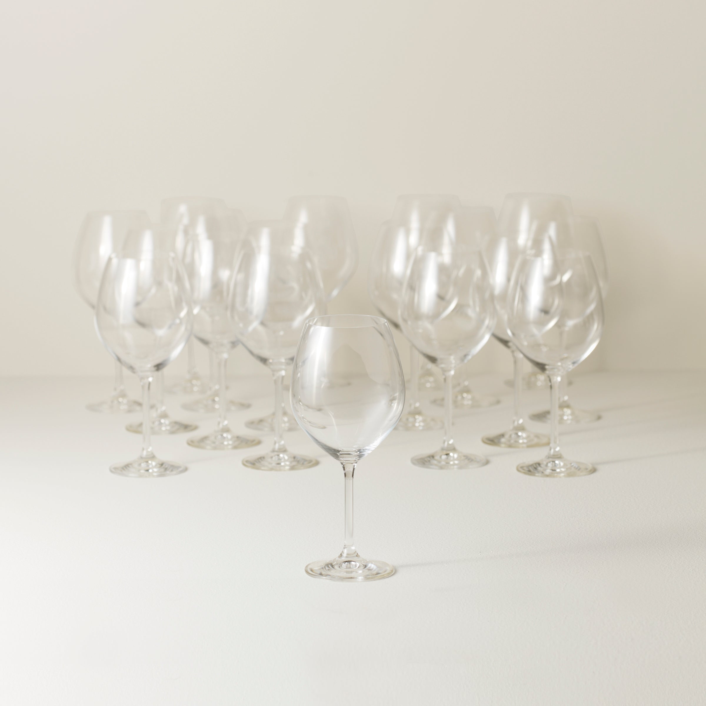 Tuscany Classics 18-Piece Red Wine Glass Set - Break-Resistant & Dishwasher-Safe