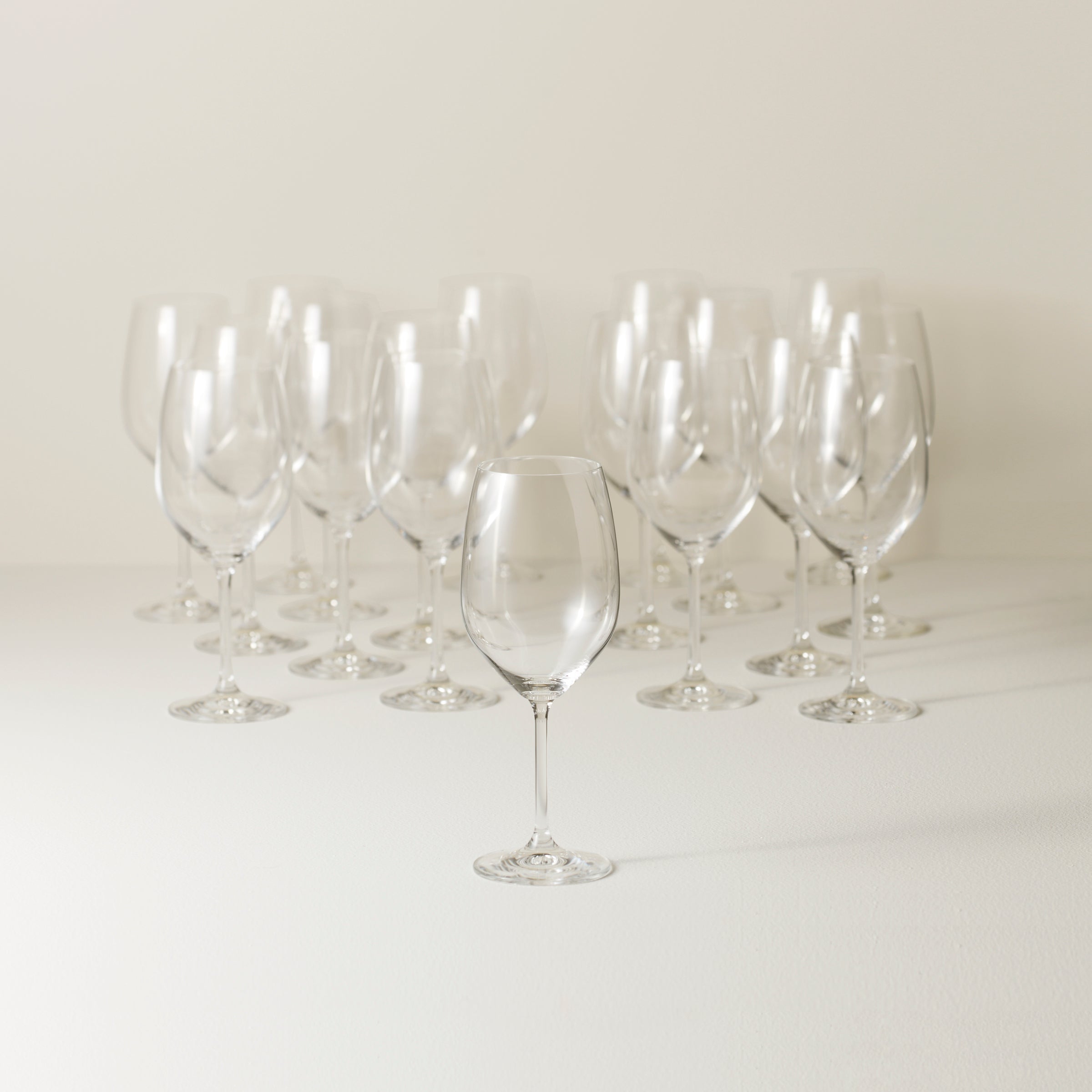 Tuscany Classics 18-Piece White Wine Glass Set - Durable & Dishwasher-Safe