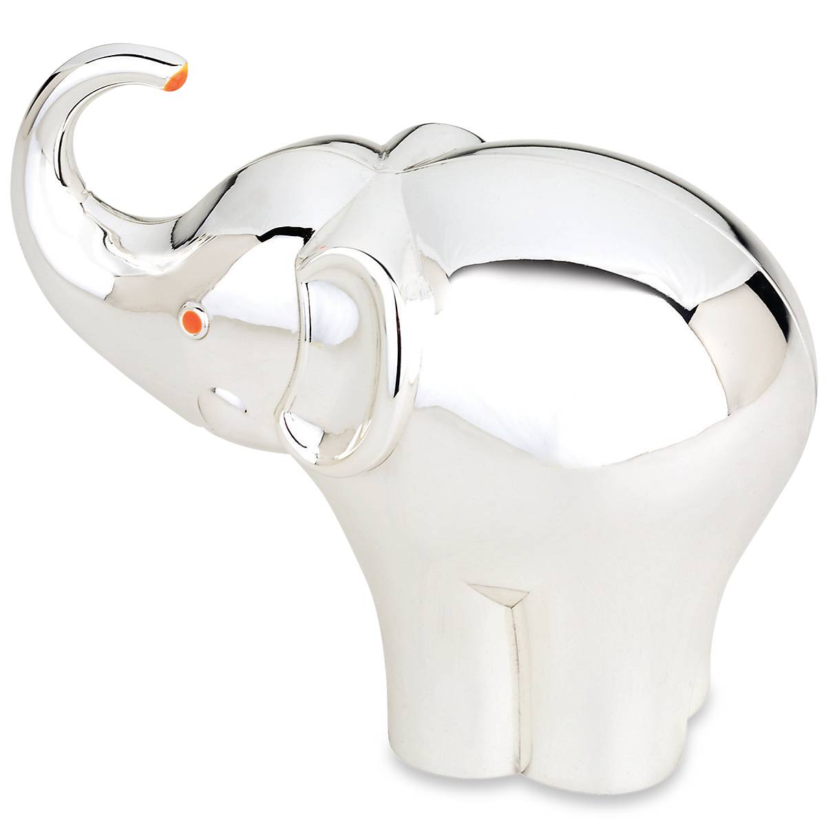 Jungle Parade Elephant Music Box - Silver-Plated Nursery Gift