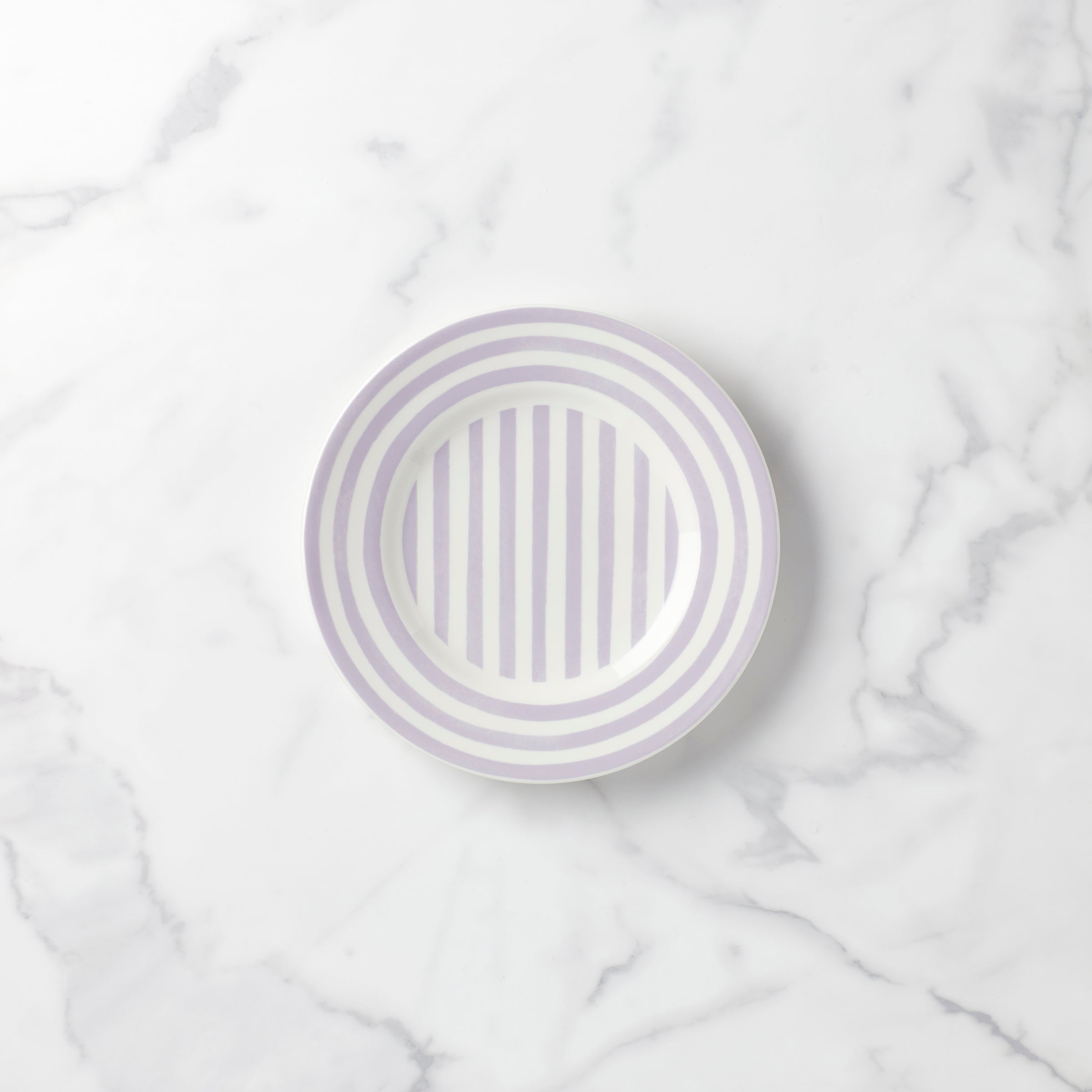 Charlotte Street Grey North Ceramic Accent Plate - Microwave & Dishwasher Safe