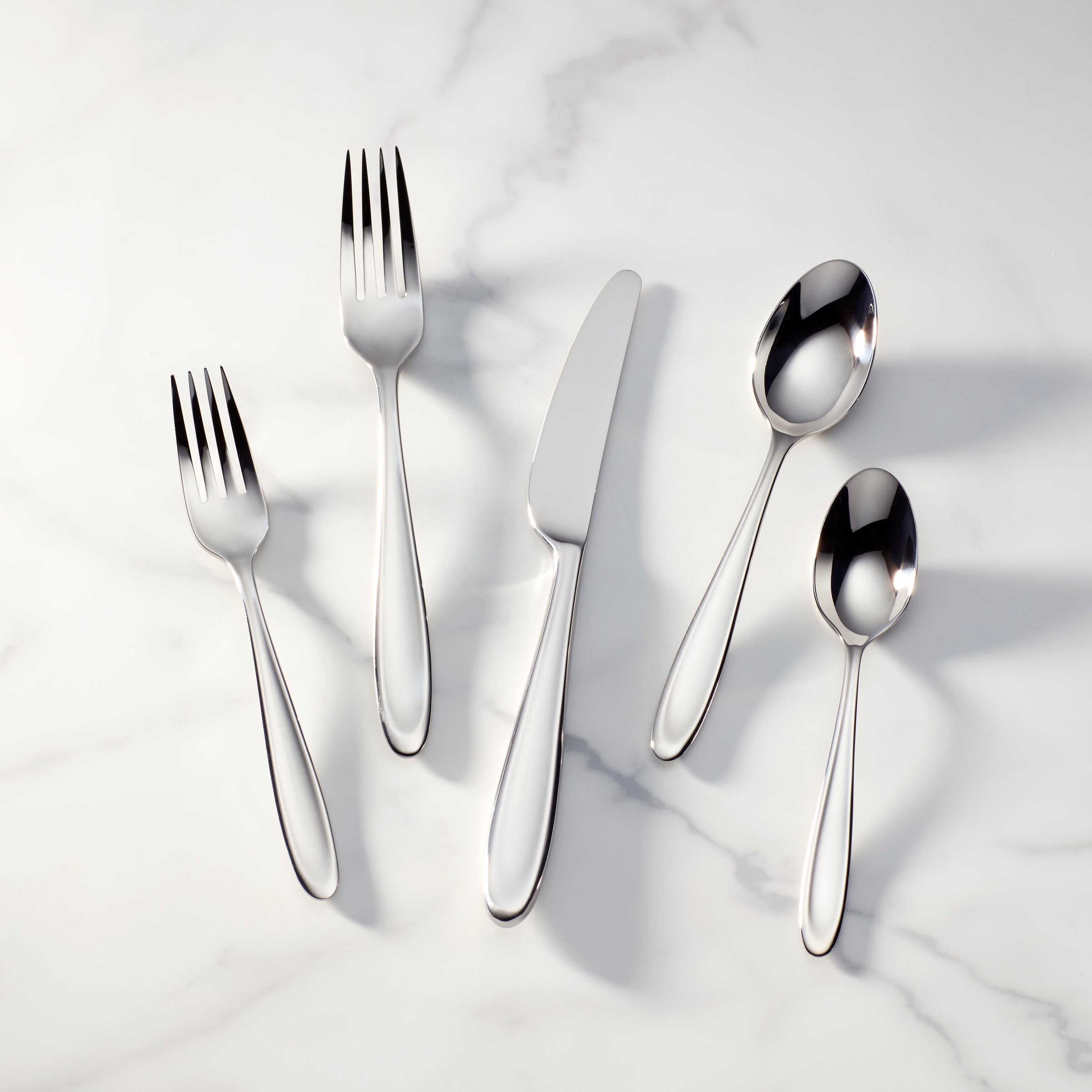 Cantera 65-Piece Stainless Steel Flatware Set - 18/10 Dishwasher Safe