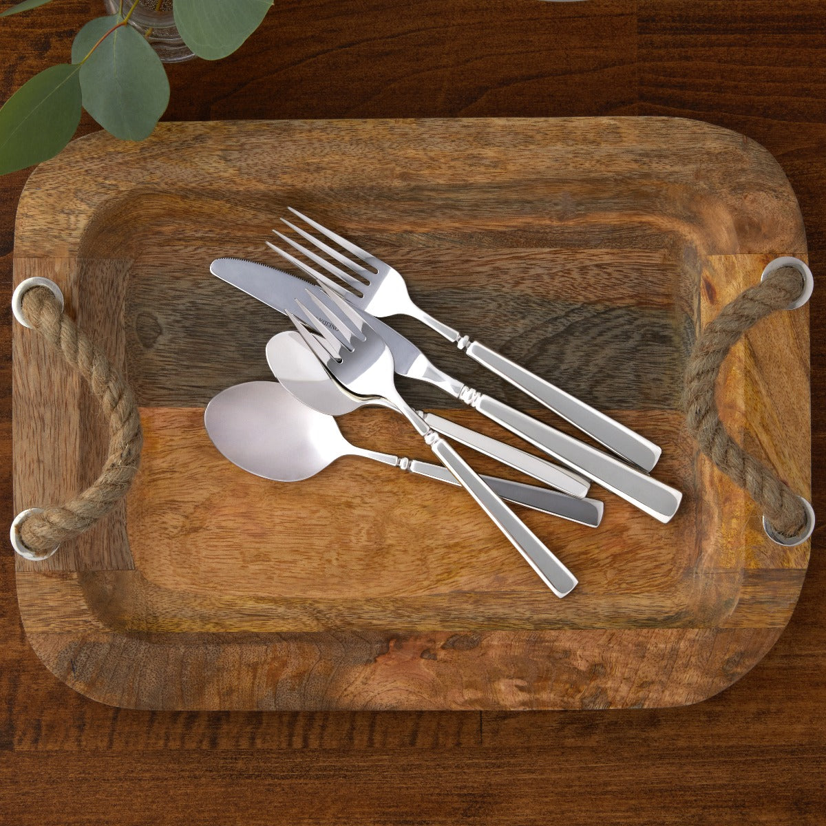 Easton 5-Piece Shaker Style Dinnerware Set