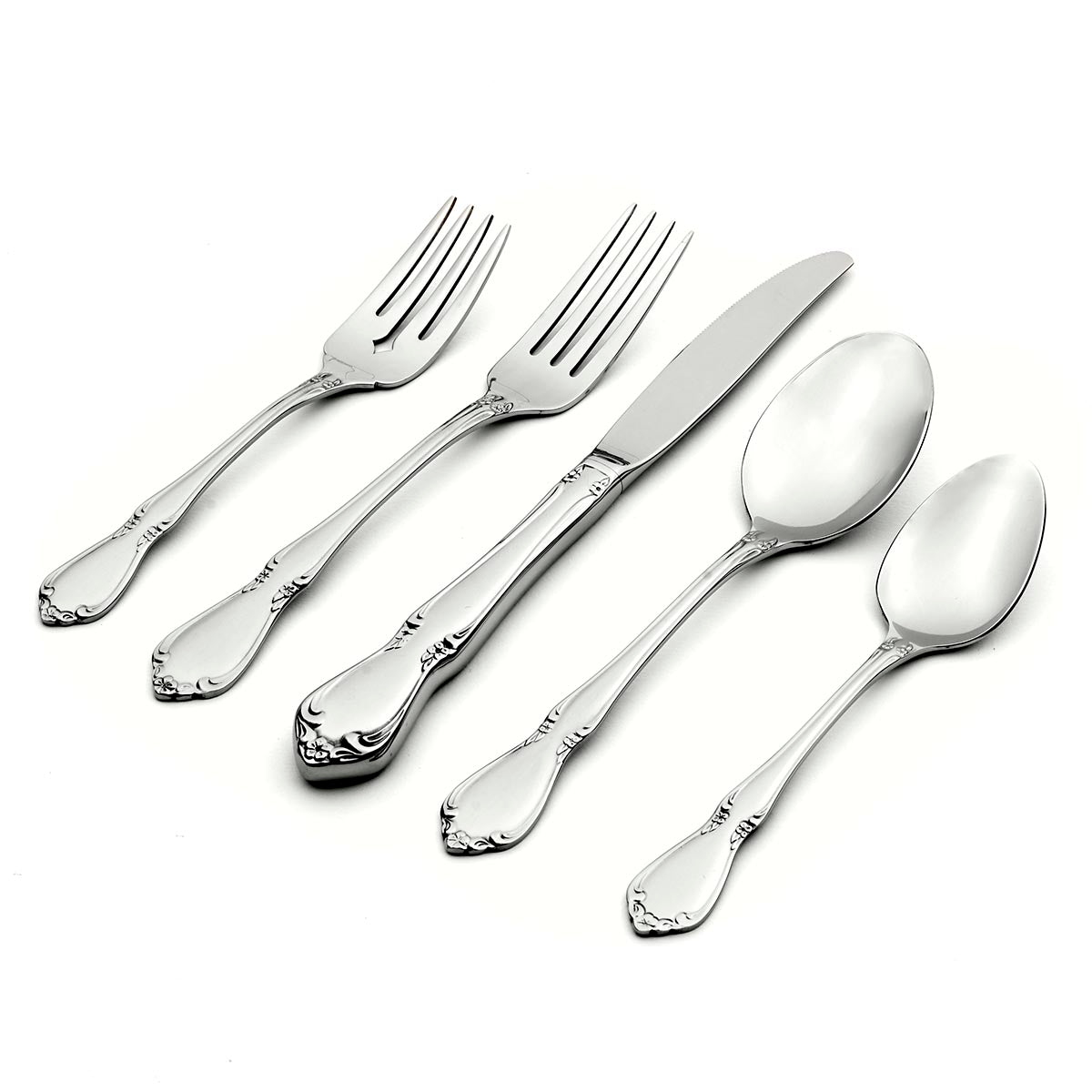 Chateau 5-Piece French Baroque Dinnerware Set