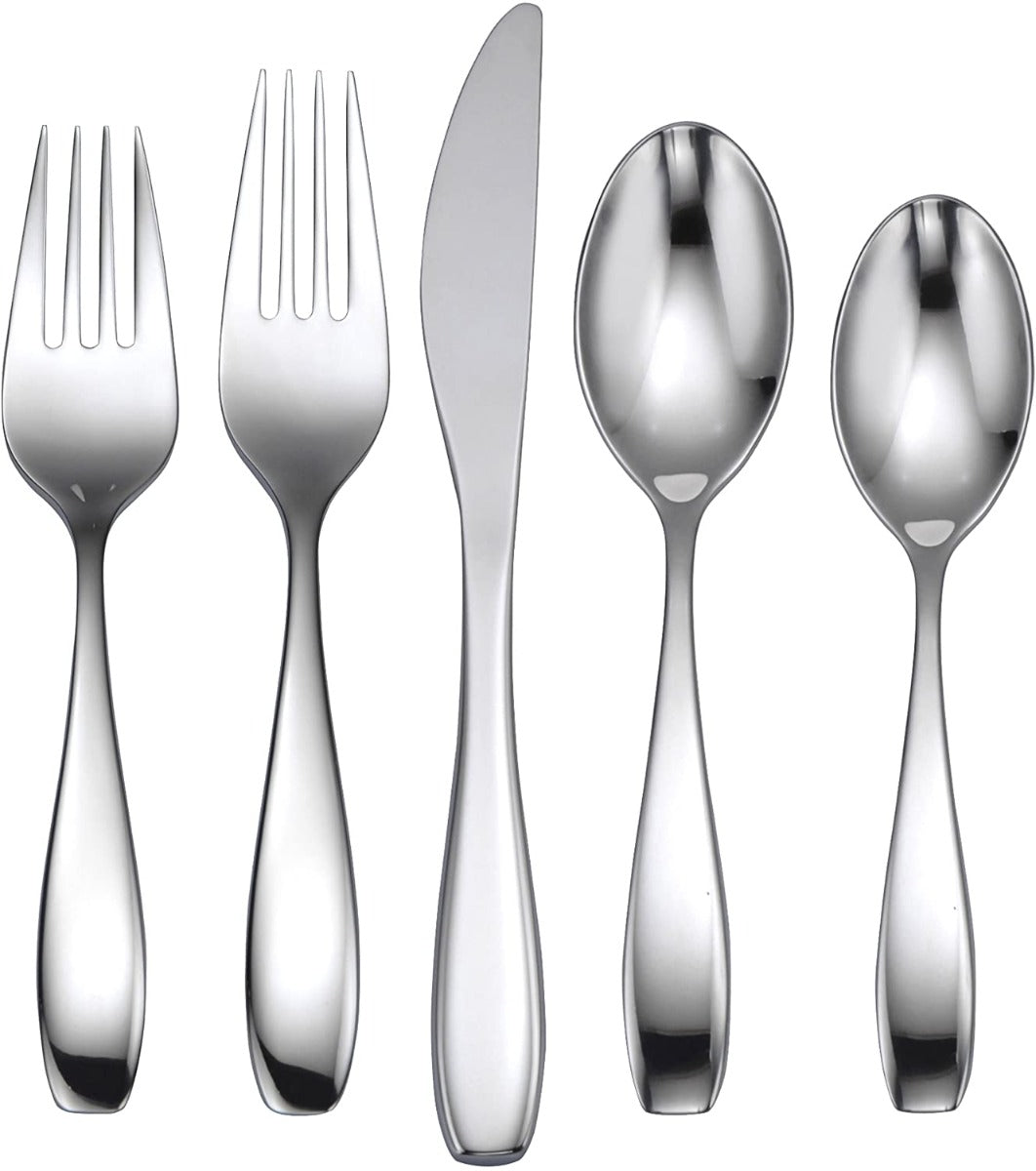 Stafford Mirror 65-Piece Stainless Steel Flatware Set
