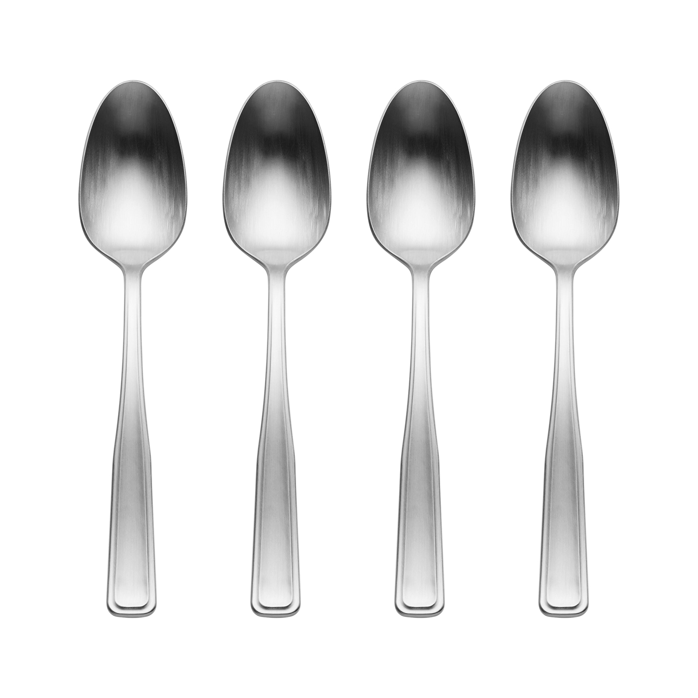 Reid 4-Piece Satin Finish Dinner Spoon Set