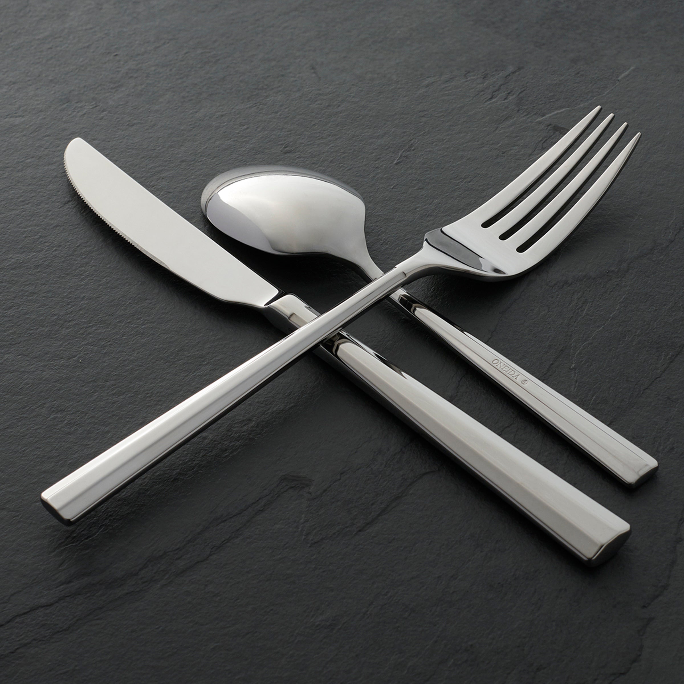 Bardon 20-Piece Stainless Steel Flatware Set - Modern Cutlery